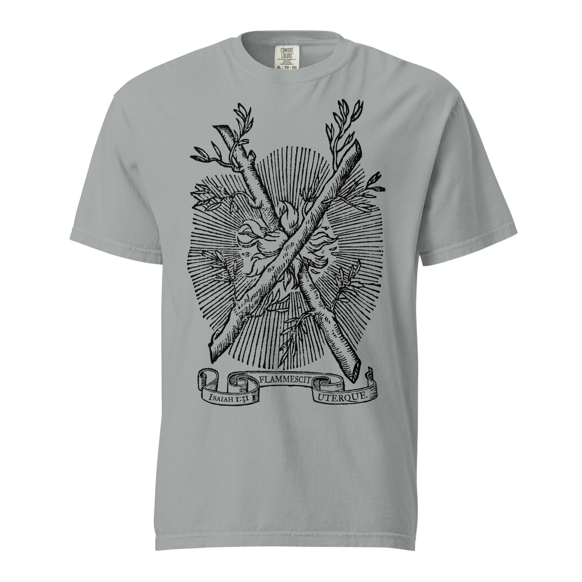 Both of Them Do Burn Heavyweight Graphic T-Shirt