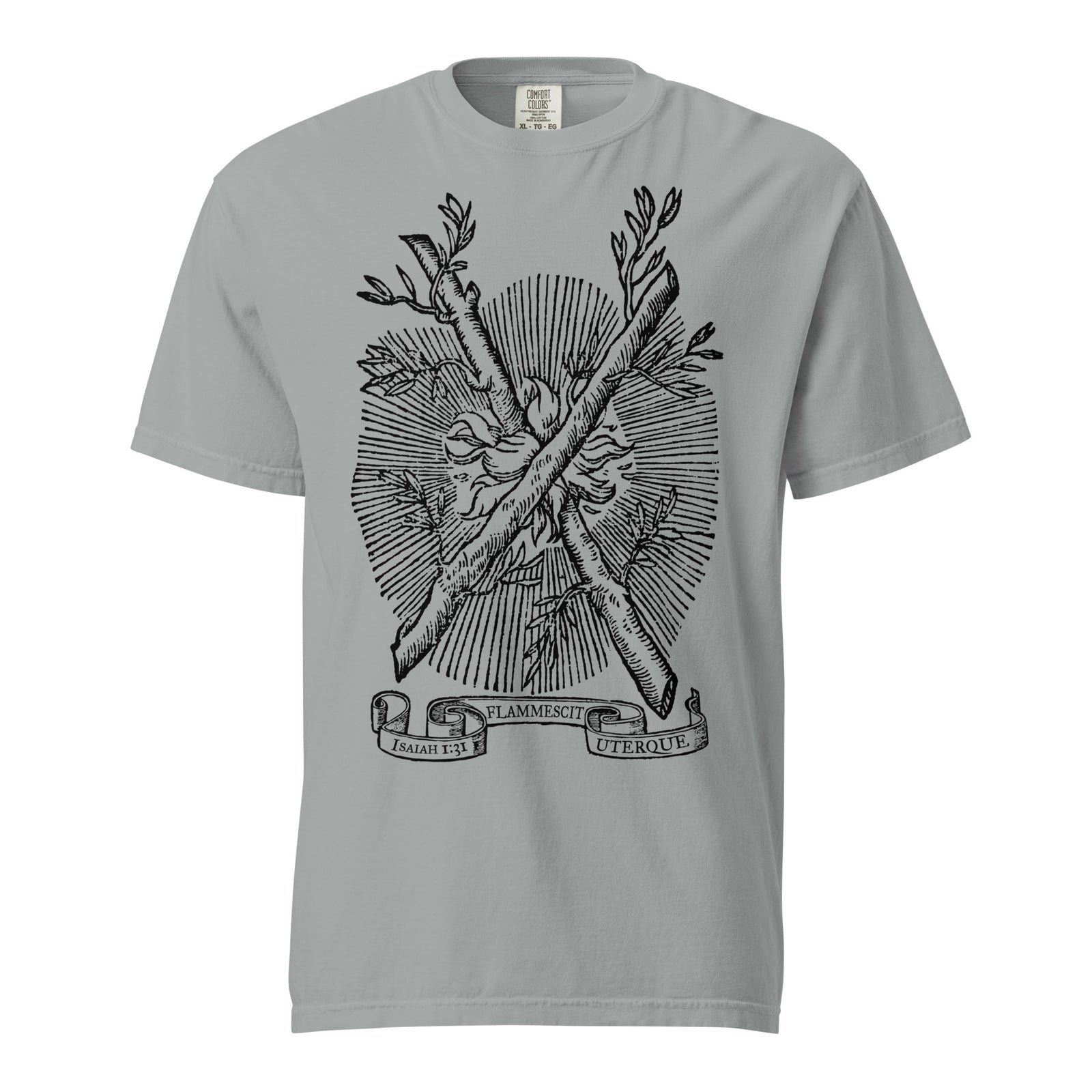 Both of Them Do Burn Heavyweight Graphic T-Shirt