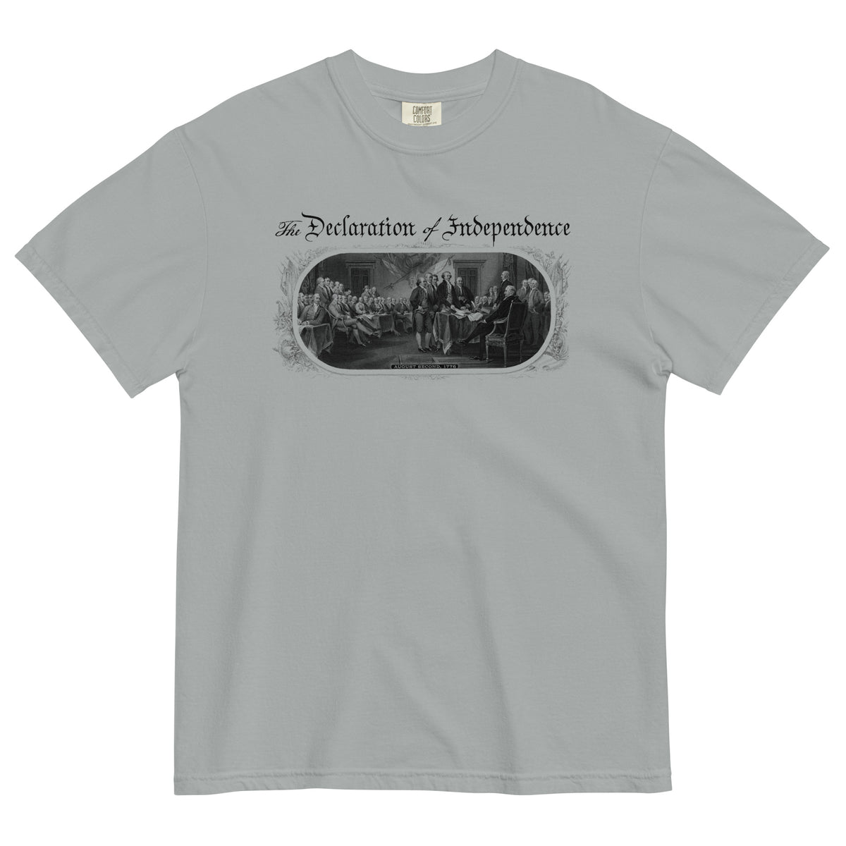 Declaration of Independence Garment-dyed Heavyweight T-Shirt