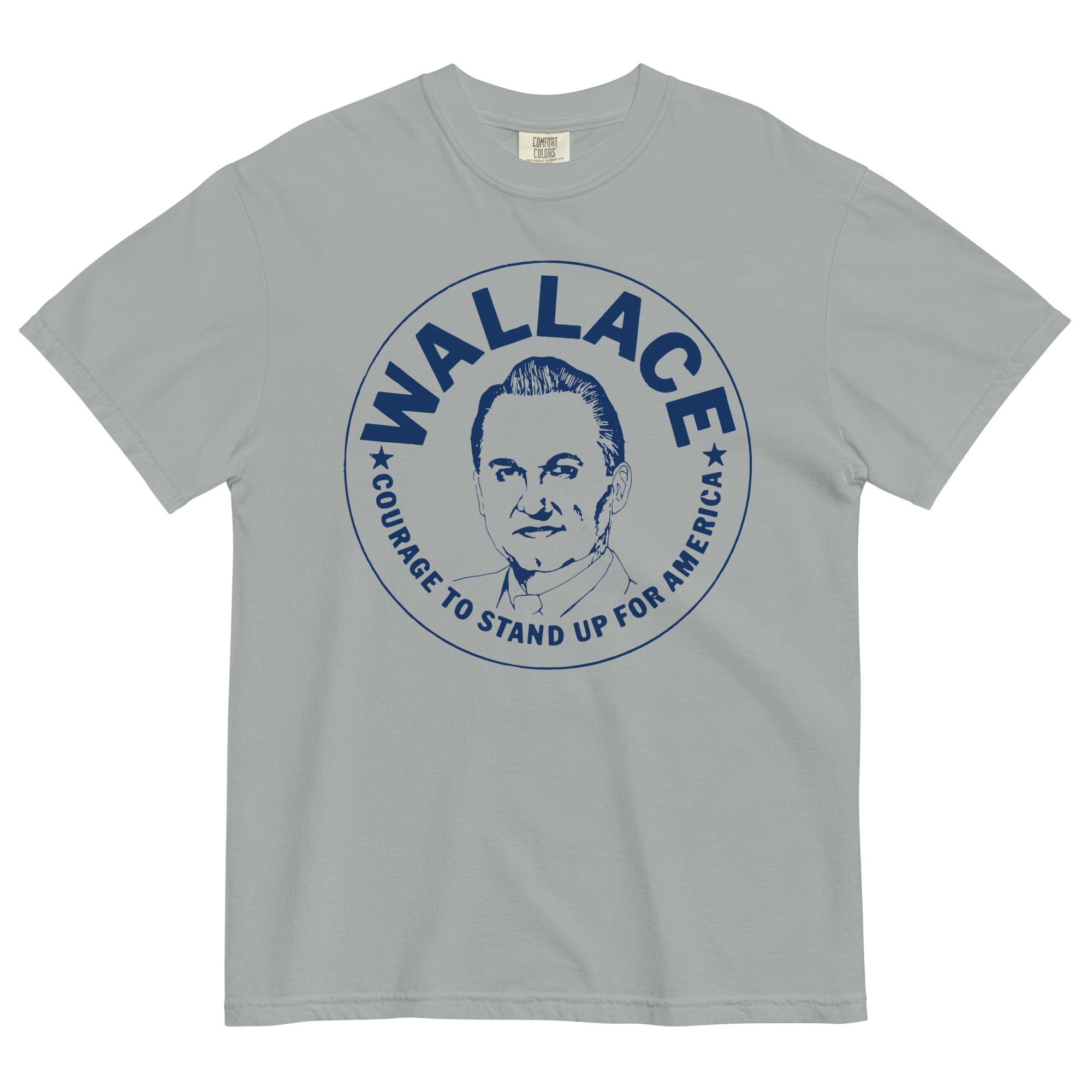 George Wallace 1968 Reproduction Heavyweight T-Shirt