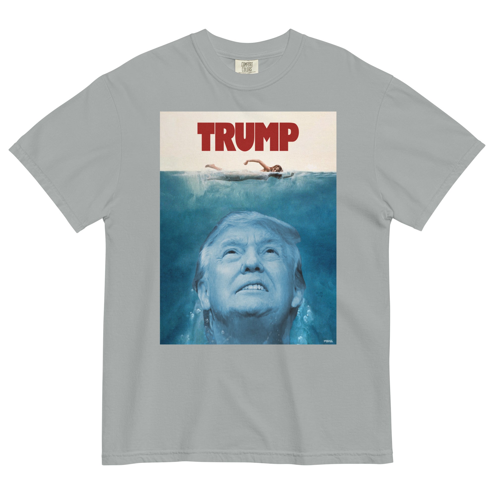 Trump Jaws Heavyweight T-Shirt