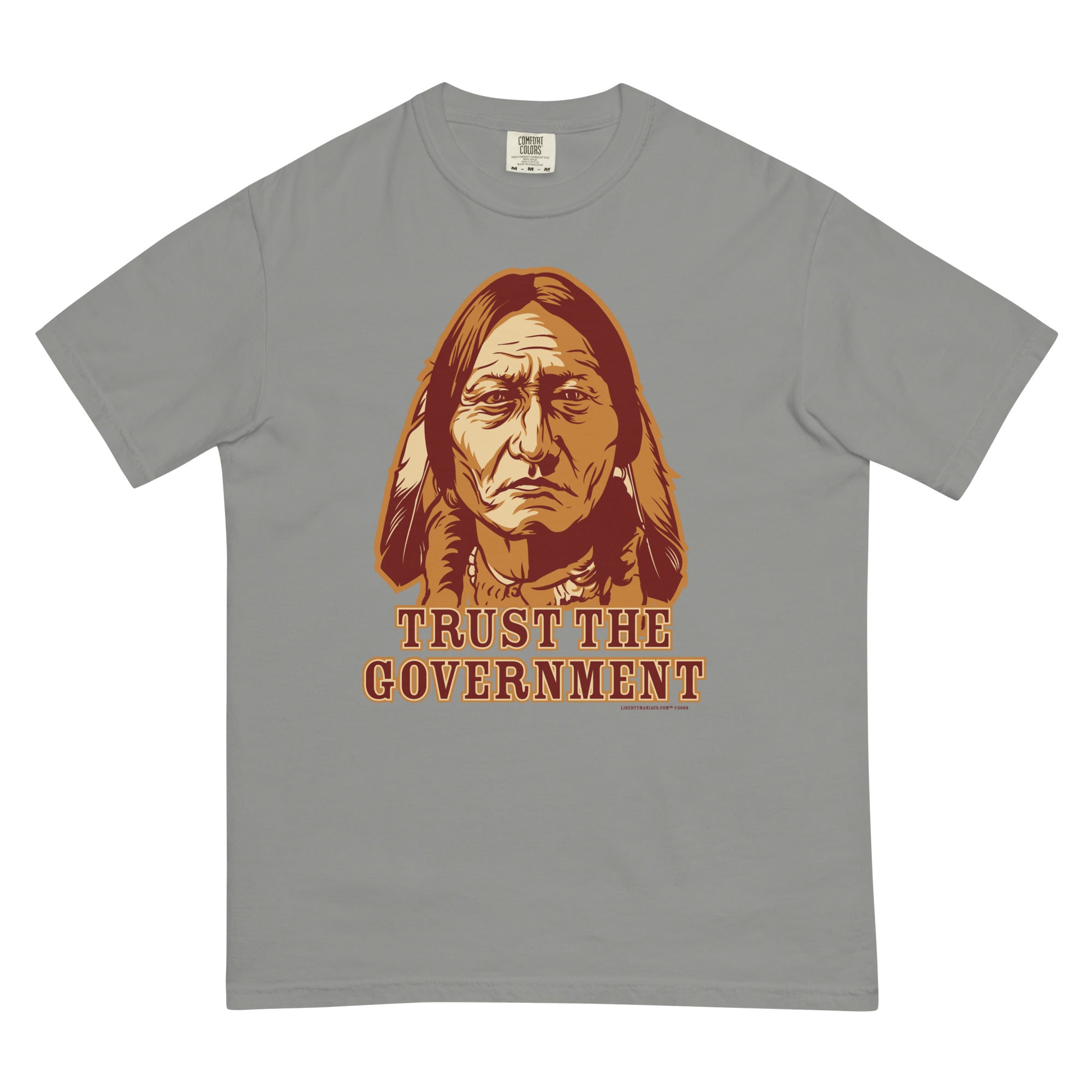 Trust the Government Sitting Bull Garment-Dyed Heavyweight T-shirt