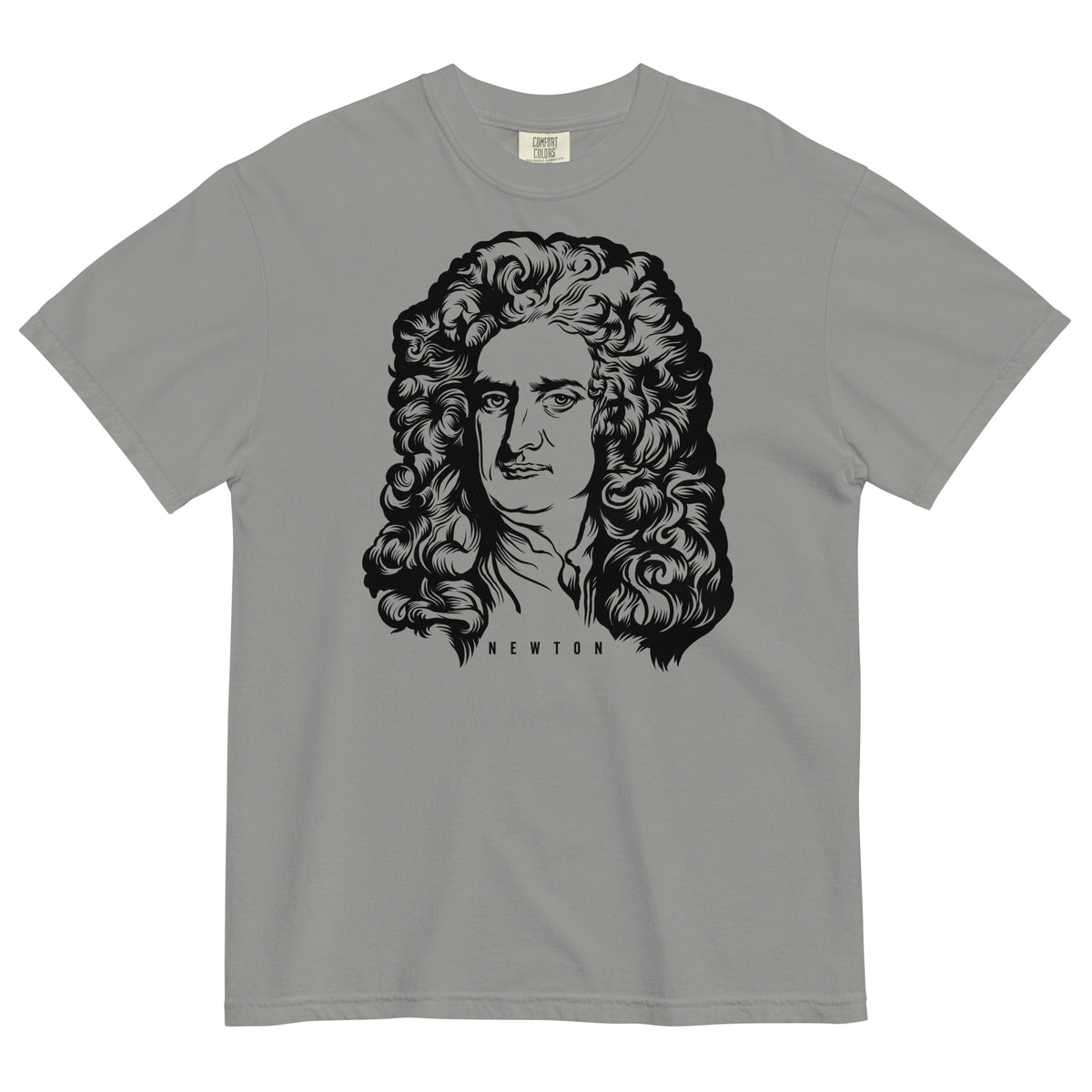 Sir Issac Newton Garment-dyed Heavyweight T-Shirt