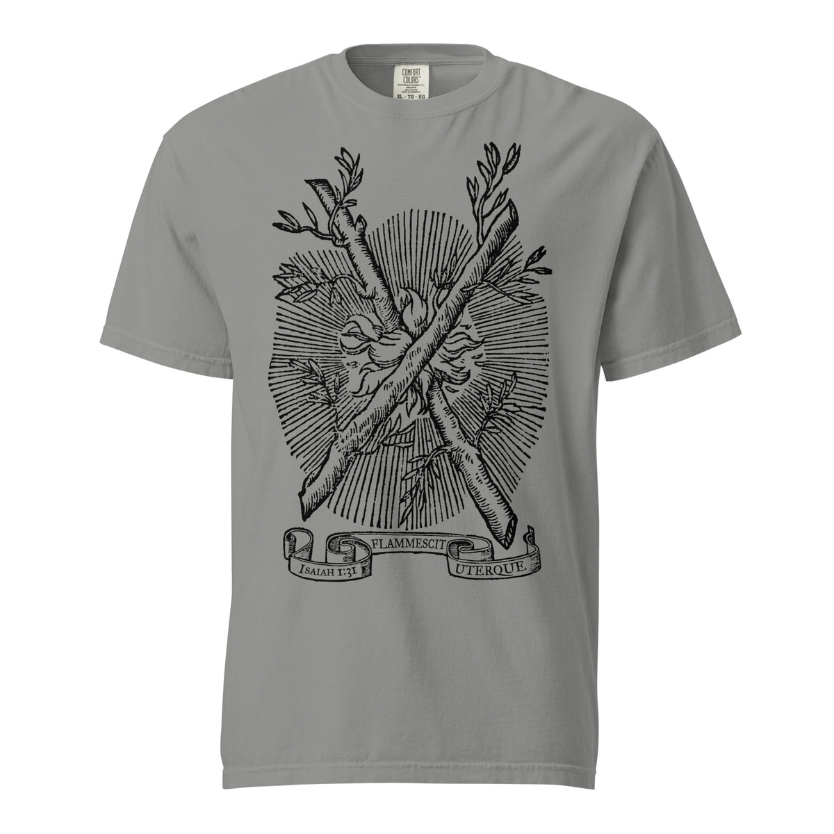 Both of Them Do Burn Heavyweight Graphic T-Shirt