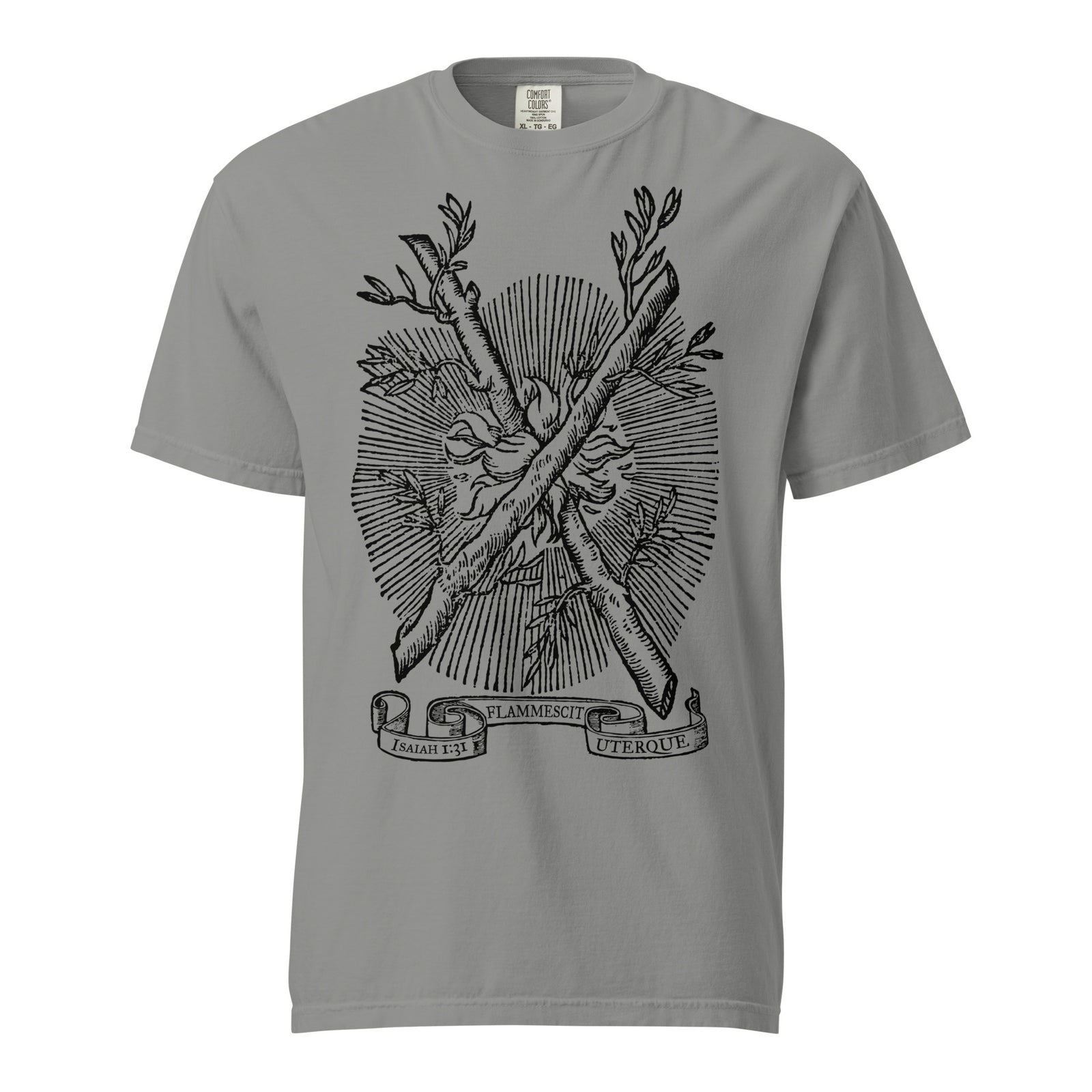 Both of Them Do Burn Heavyweight Graphic T-Shirt