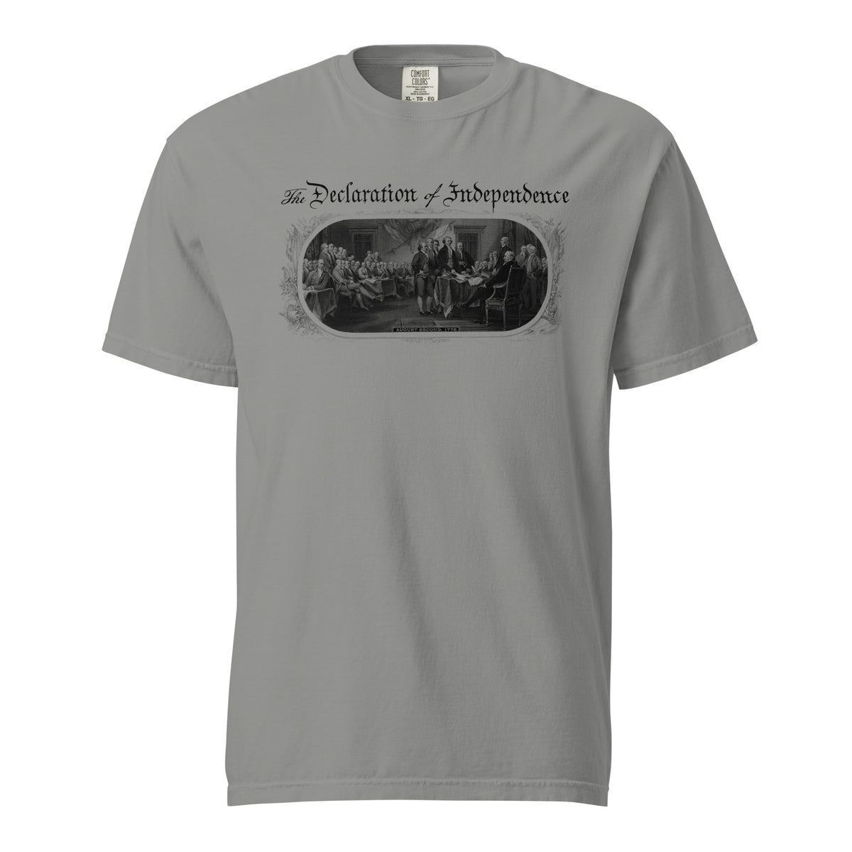 Declaration of Independence Garment-dyed Heavyweight T-Shirt