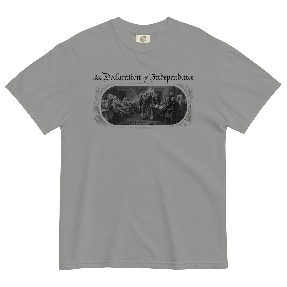Declaration of Independence Garment-dyed Heavyweight T-Shirt