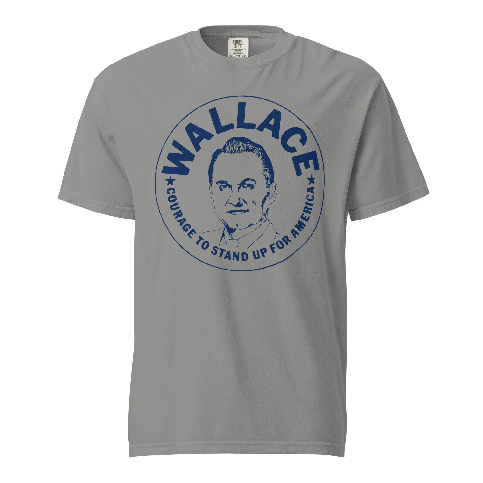 George Wallace 1968 Reproduction Heavyweight T-Shirt