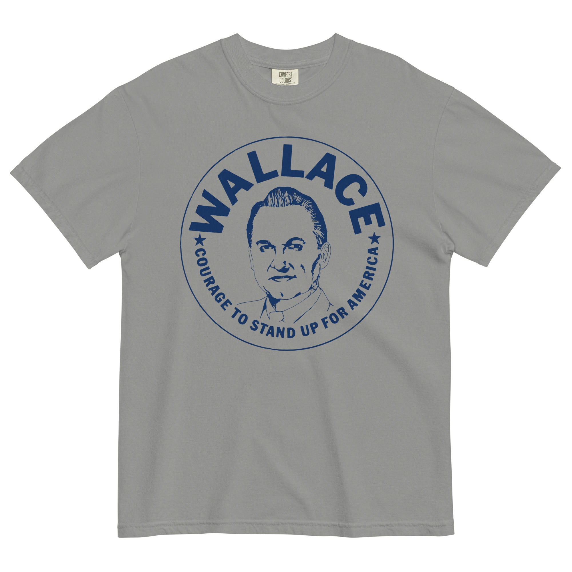 George Wallace 1968 Reproduction Heavyweight T-Shirt