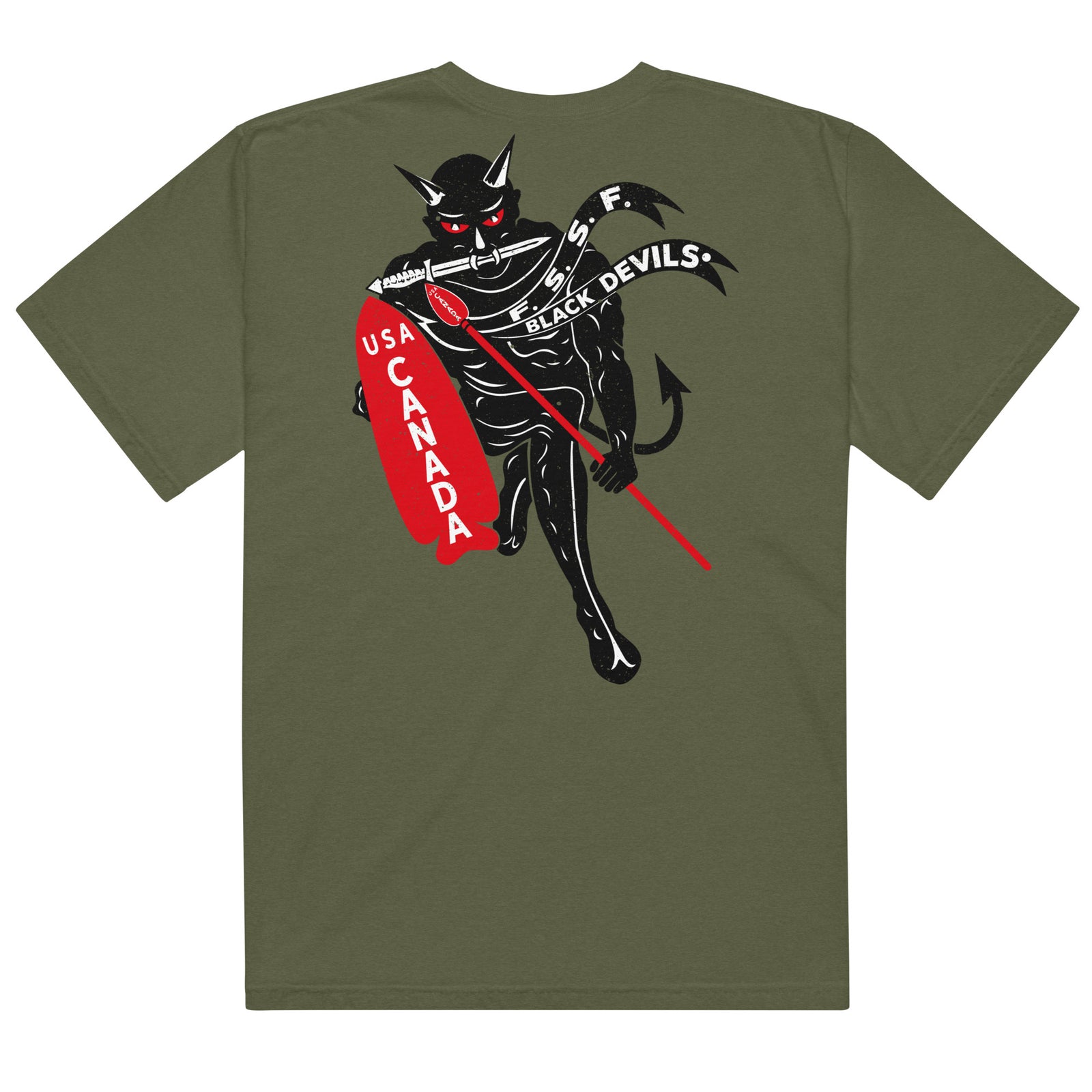 Devil's Brigade First Special Service Force WWII Heavyweight T-Shirt