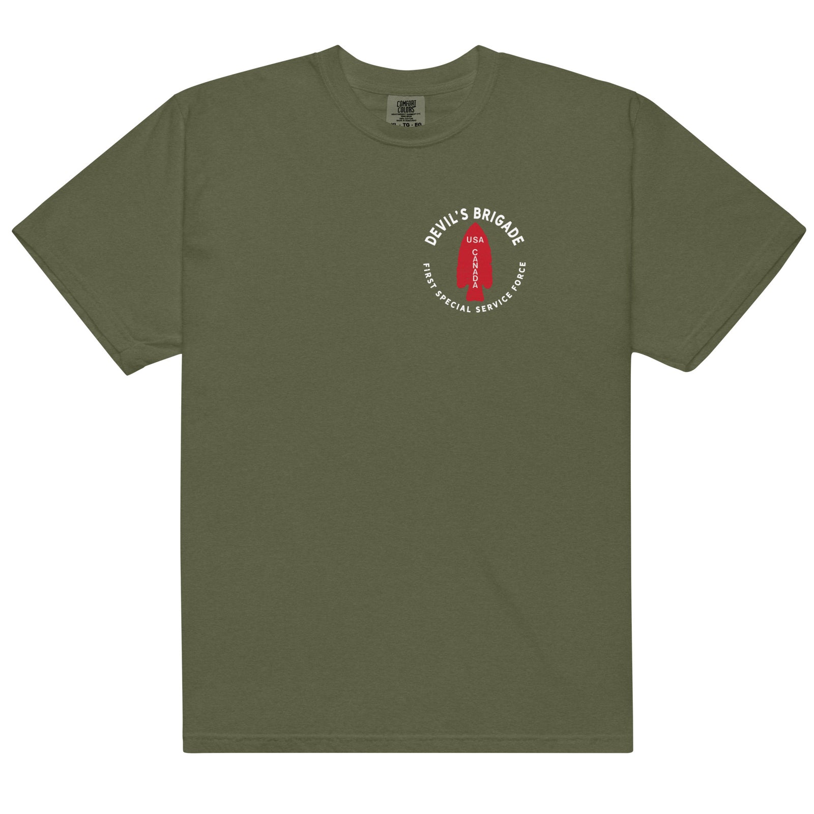 Devil's Brigade First Special Service Force WWII Heavyweight T-Shirt