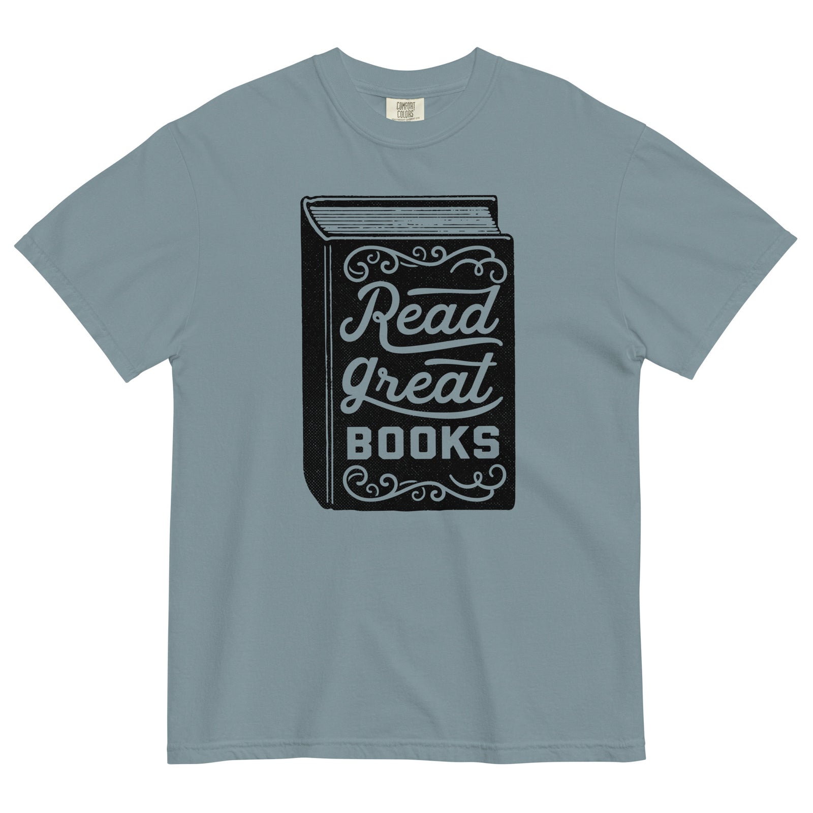 Read Great Books Garment-dyed Heavyweight T-Shirt