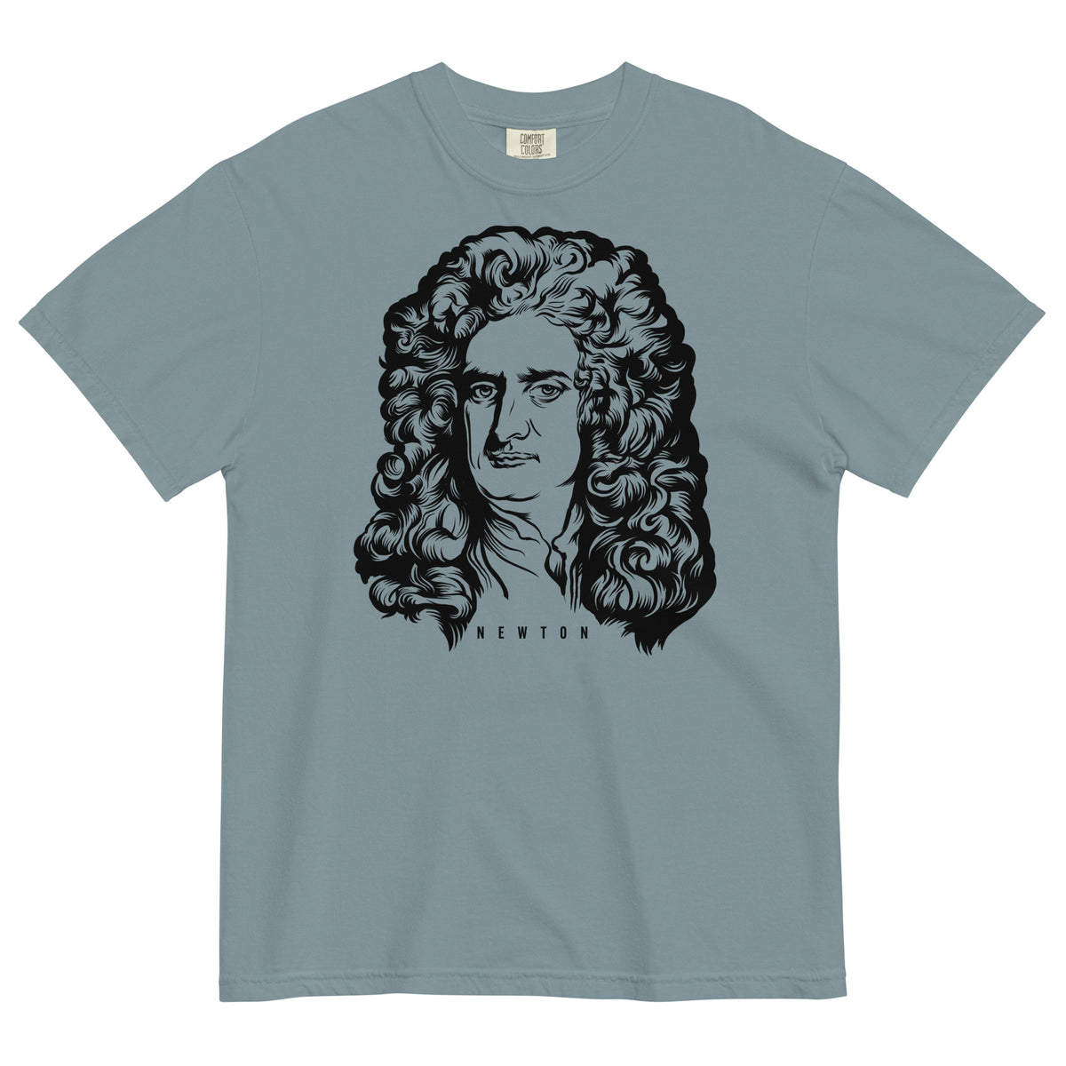 Sir Issac Newton Garment-dyed Heavyweight T-Shirt