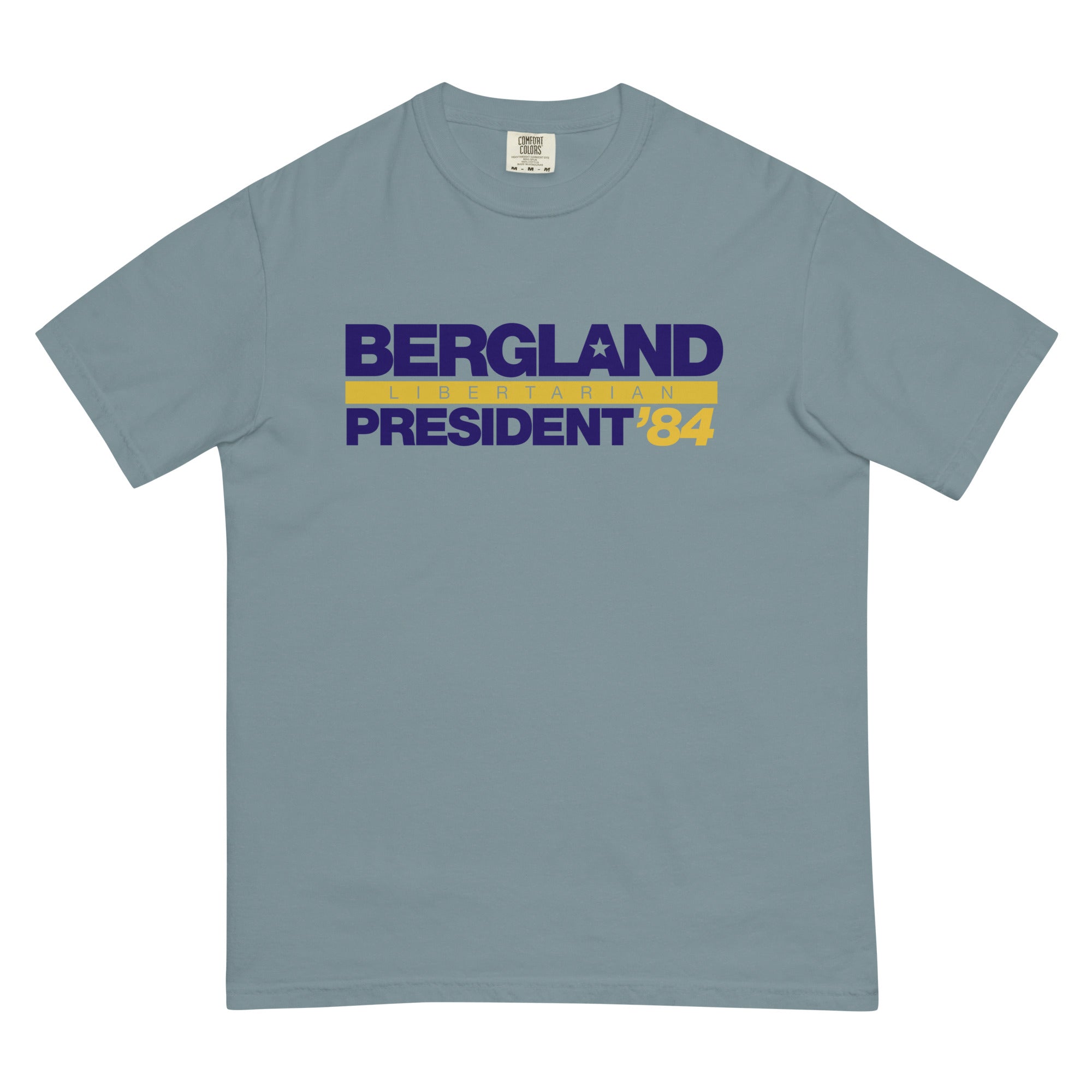 David Bergland 1984 Campaign Garment-dyed Heavyweight T-shirt