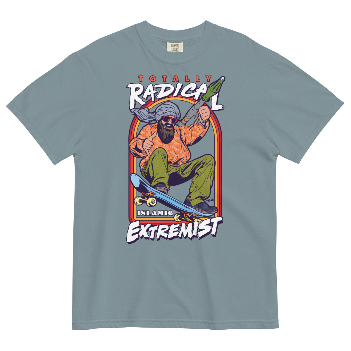 Totally Radical Islamic Extremist Heavyweight T-Shirt