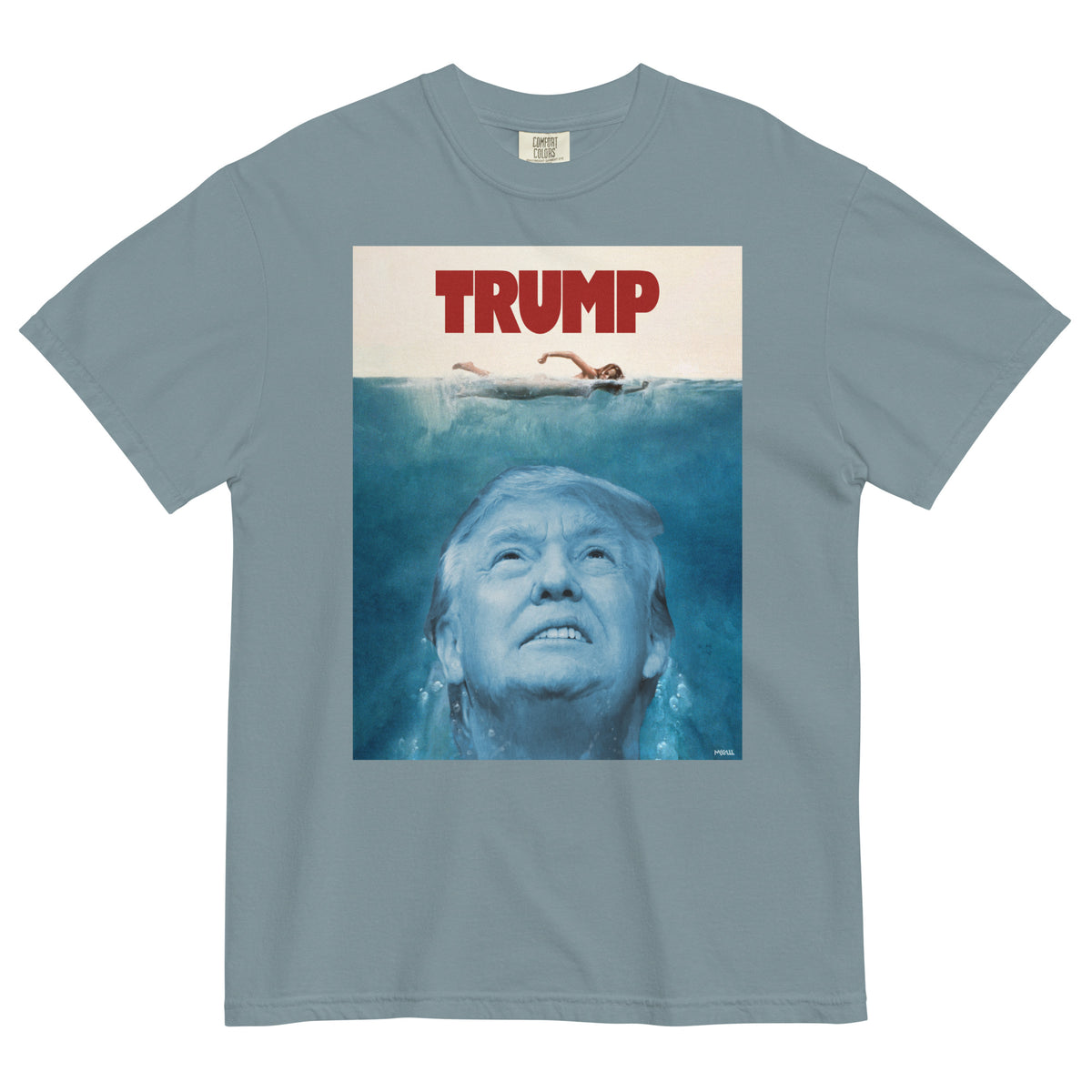 Trump Jaws Heavyweight T-Shirt