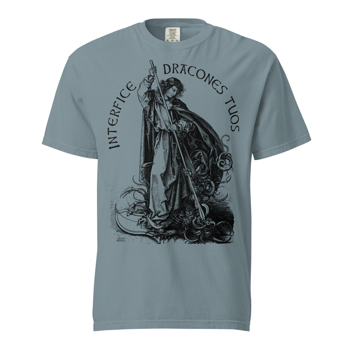 Slay Thy Dragon St George Garment-dyed Heavyweight Tee