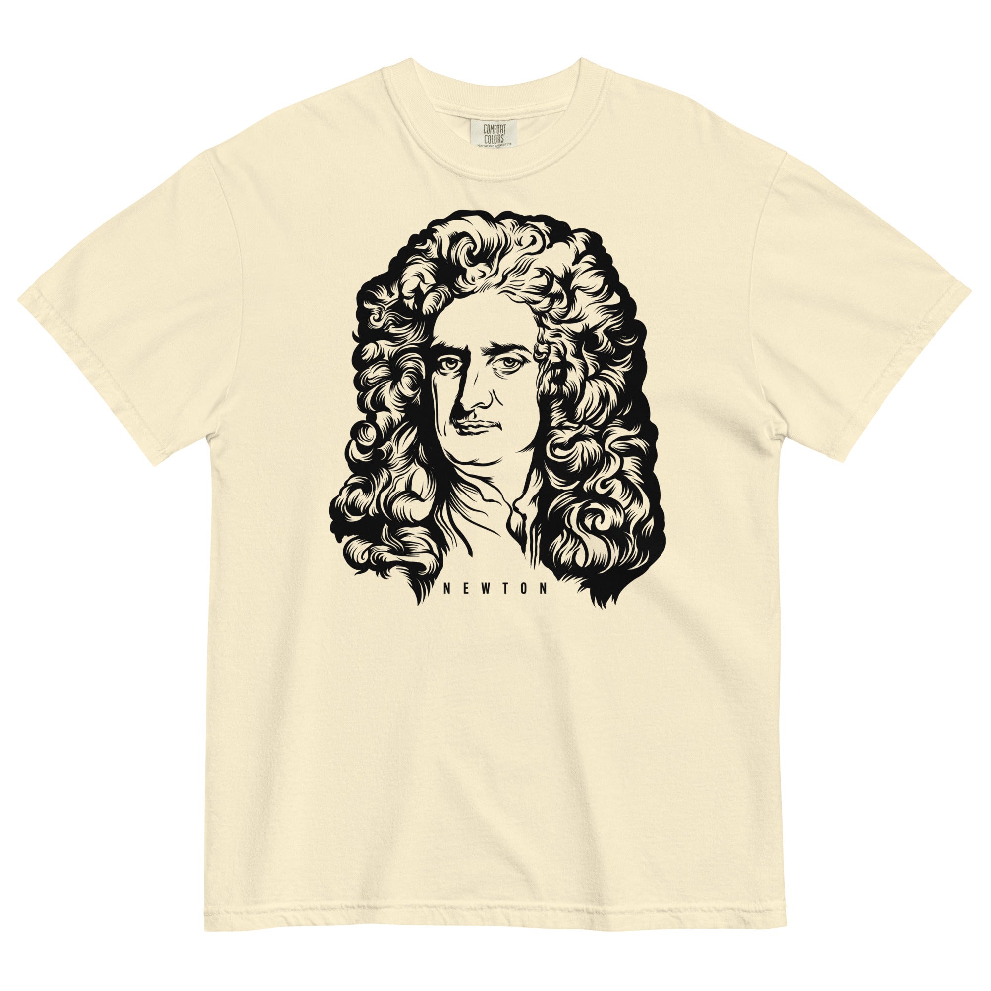 Sir Issac Newton Garment-dyed Heavyweight T-Shirt