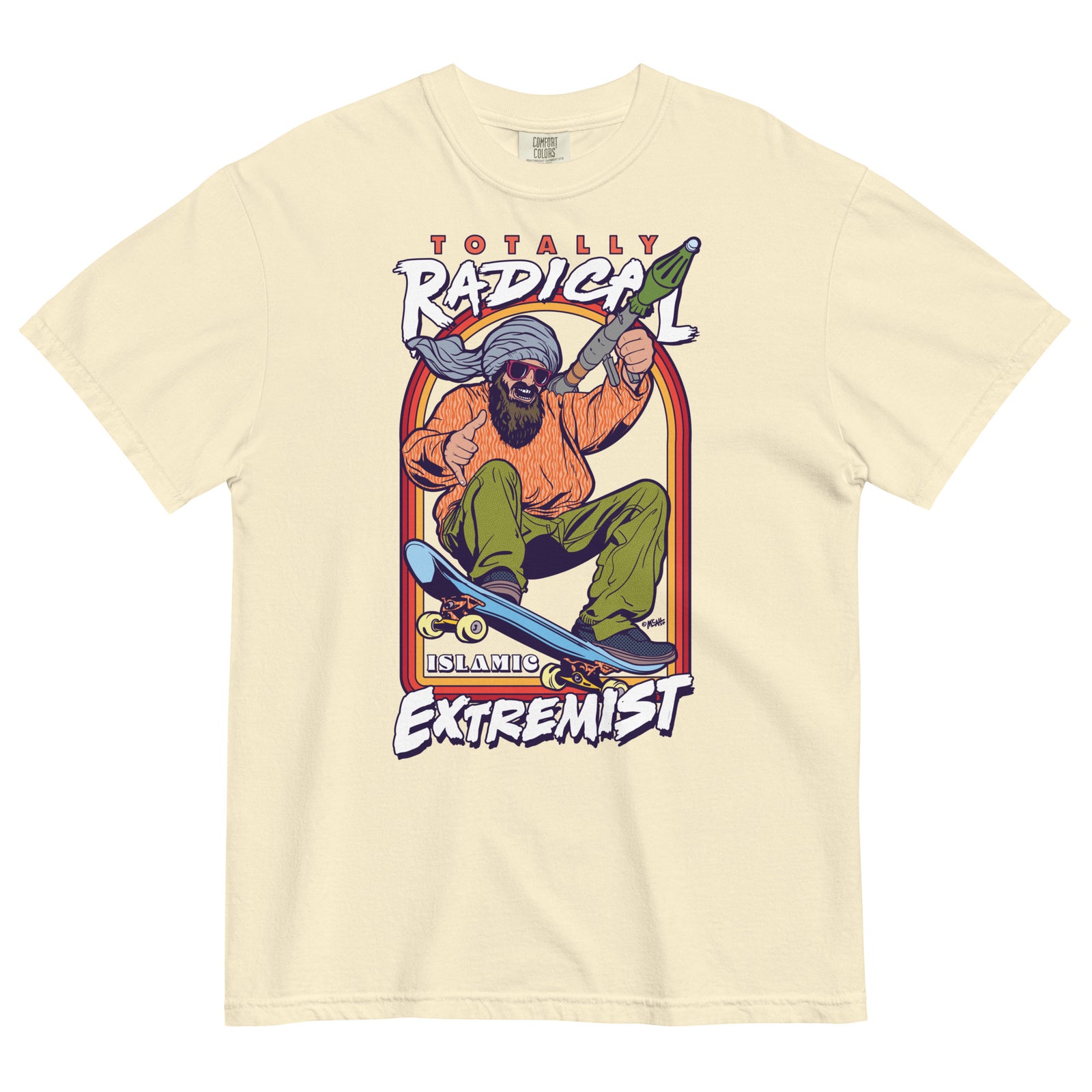 Totally Radical Islamic Extremist Heavyweight T-Shirt