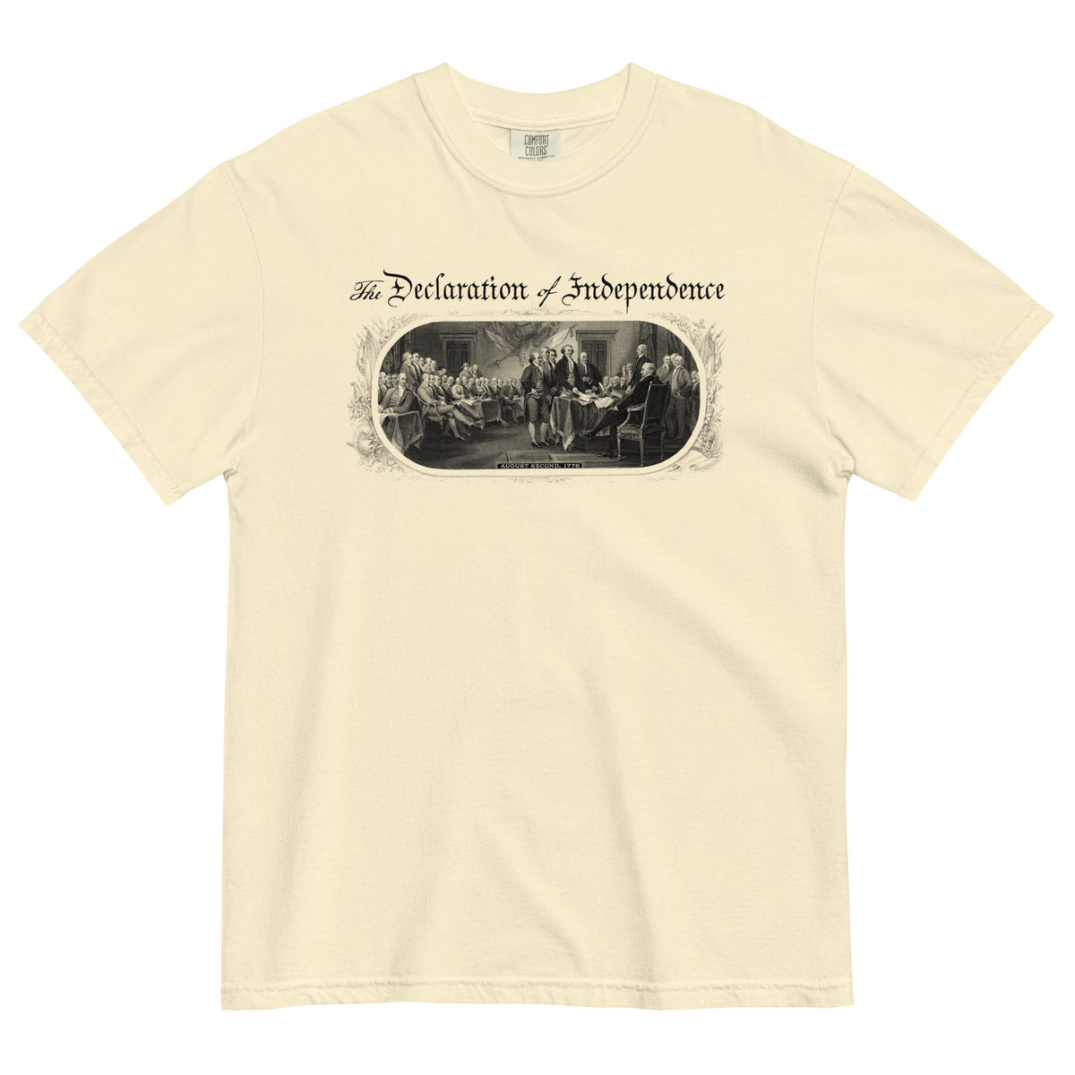 Declaration of Independence Garment-dyed Heavyweight T-Shirt