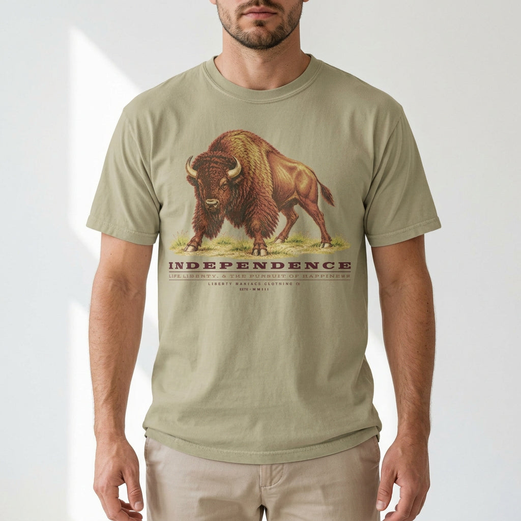 Independence Bison Heavyweight Tee