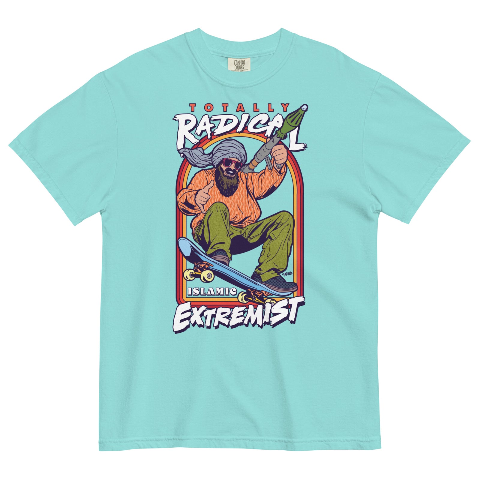 Totally Radical Islamic Extremist Heavyweight T-Shirt