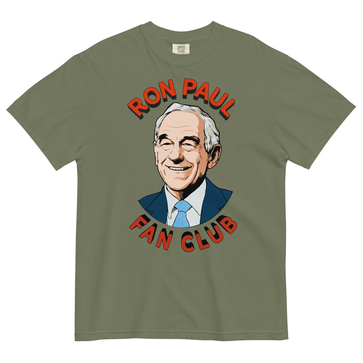 Ron Paul Fan Club Garment-dyed Heavyweight T-Shirt