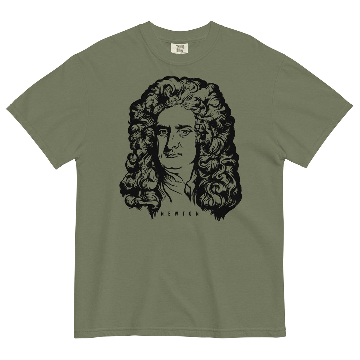 Sir Issac Newton Garment-dyed Heavyweight T-Shirt