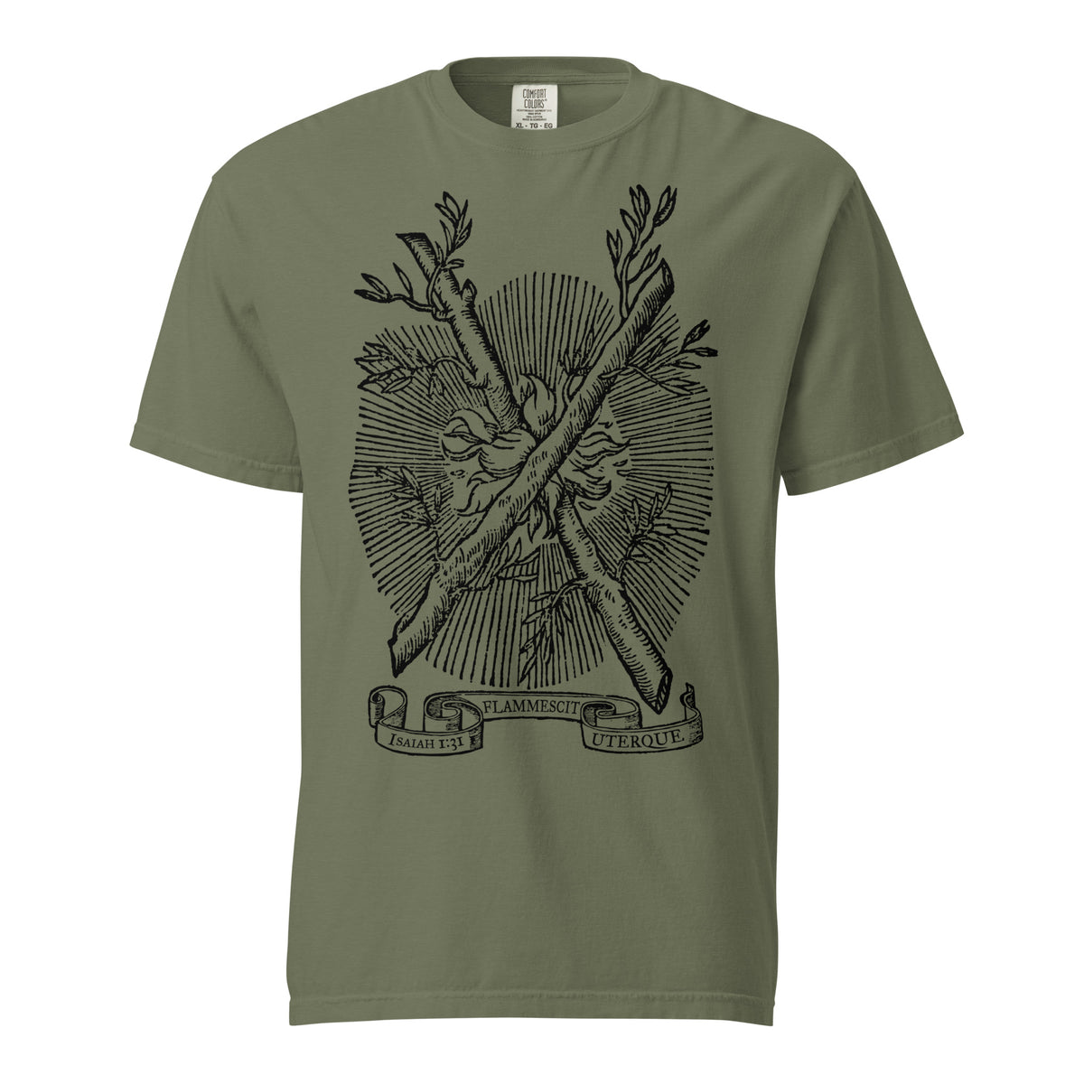 Both of Them Do Burn Heavyweight Graphic T-Shirt