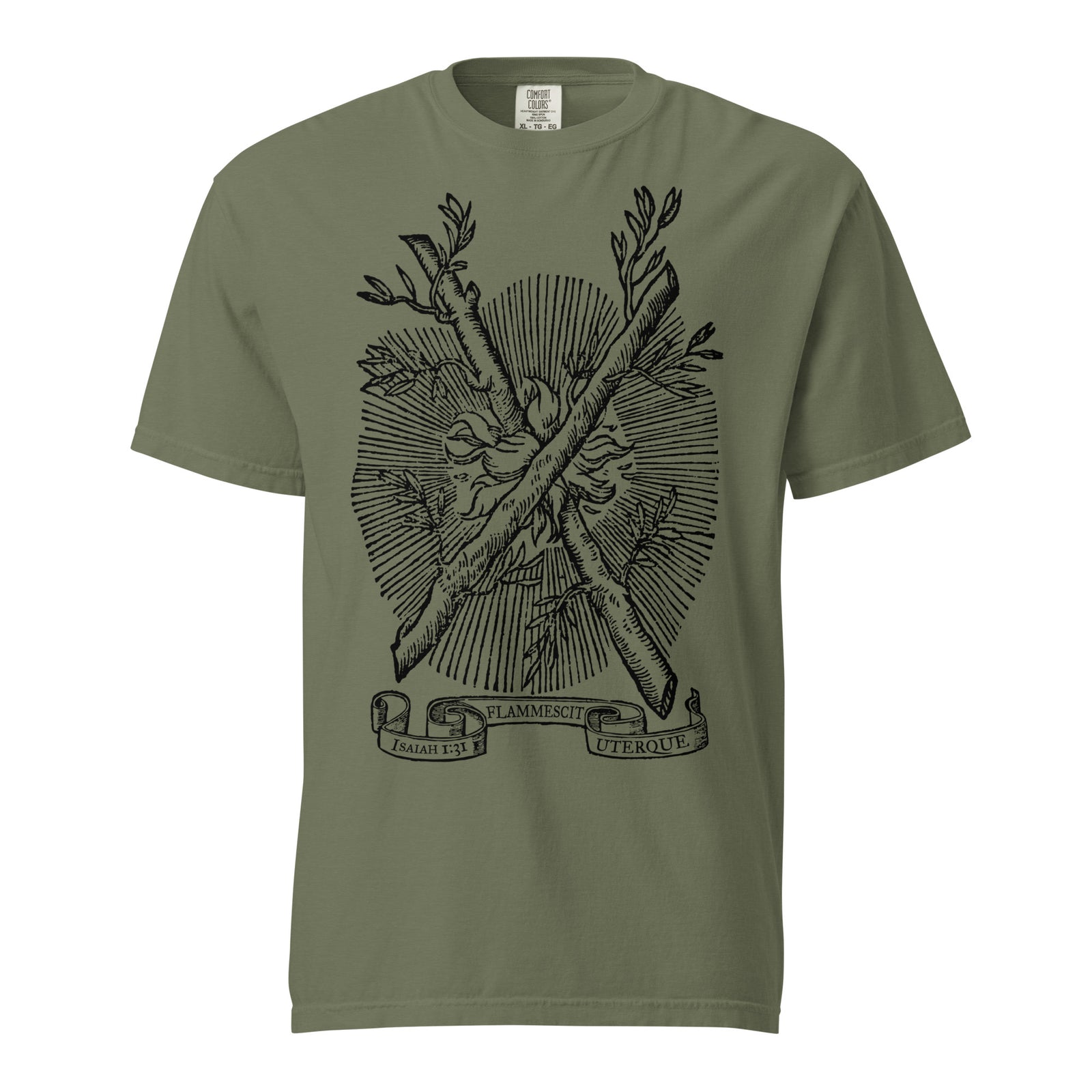 Both of Them Do Burn Heavyweight Graphic T-Shirt