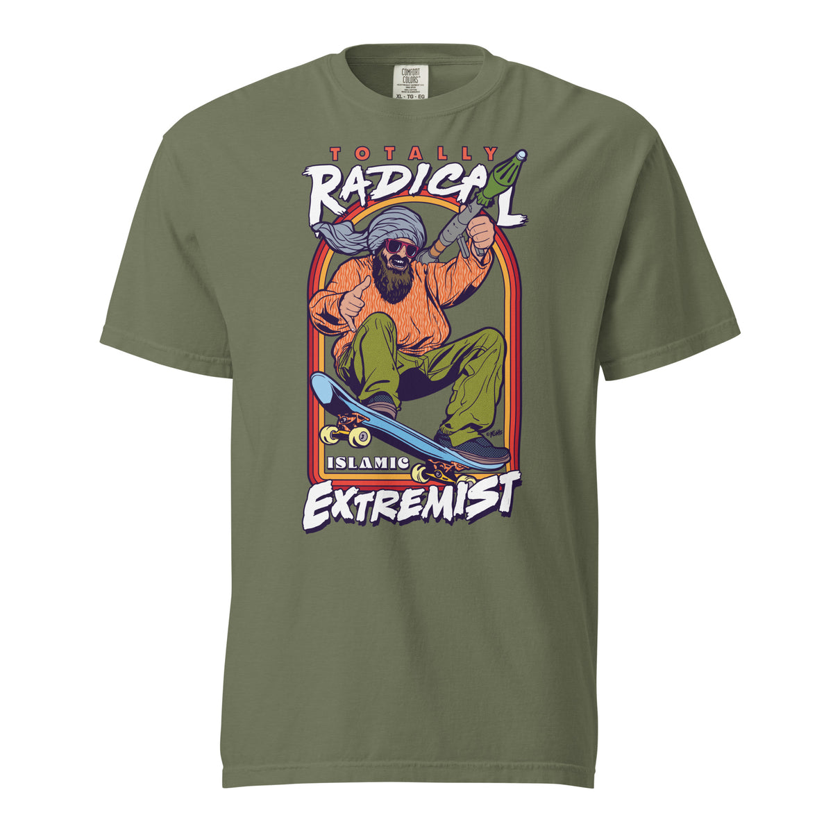 Totally Radical Islamic Extremist Heavyweight T-Shirt
