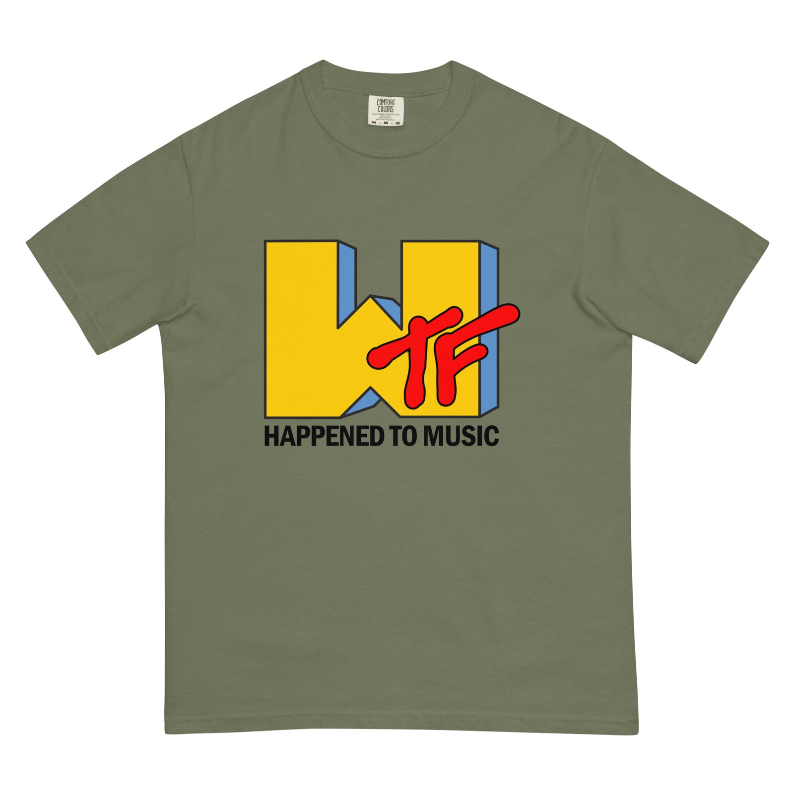 WTF Happened To Music Heavyweight Tee