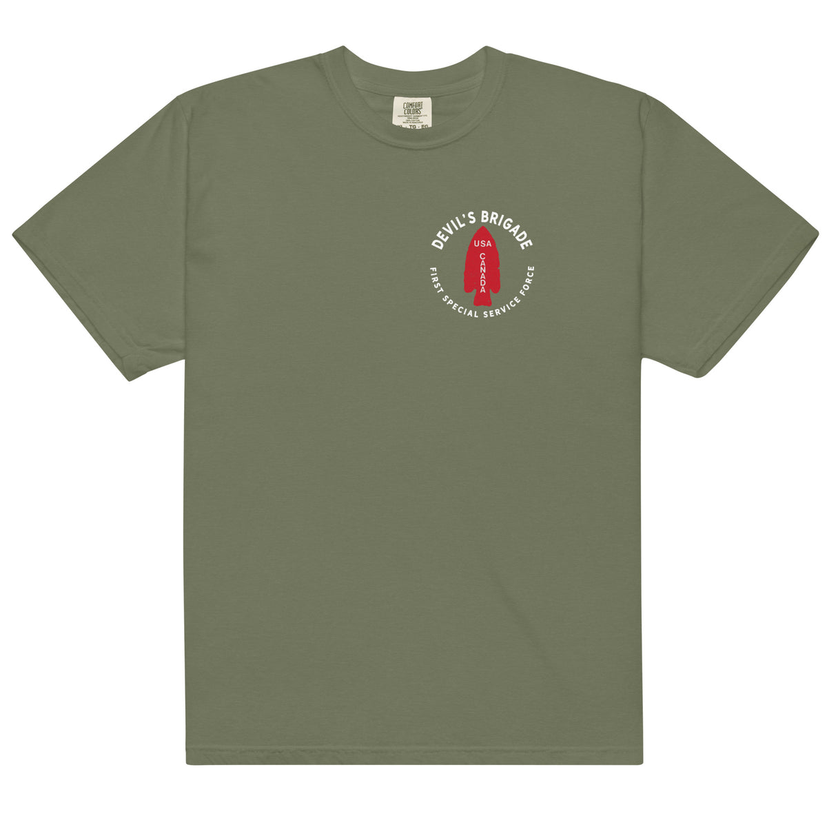 Devil's Brigade First Special Service Force WWII Heavyweight T-Shirt