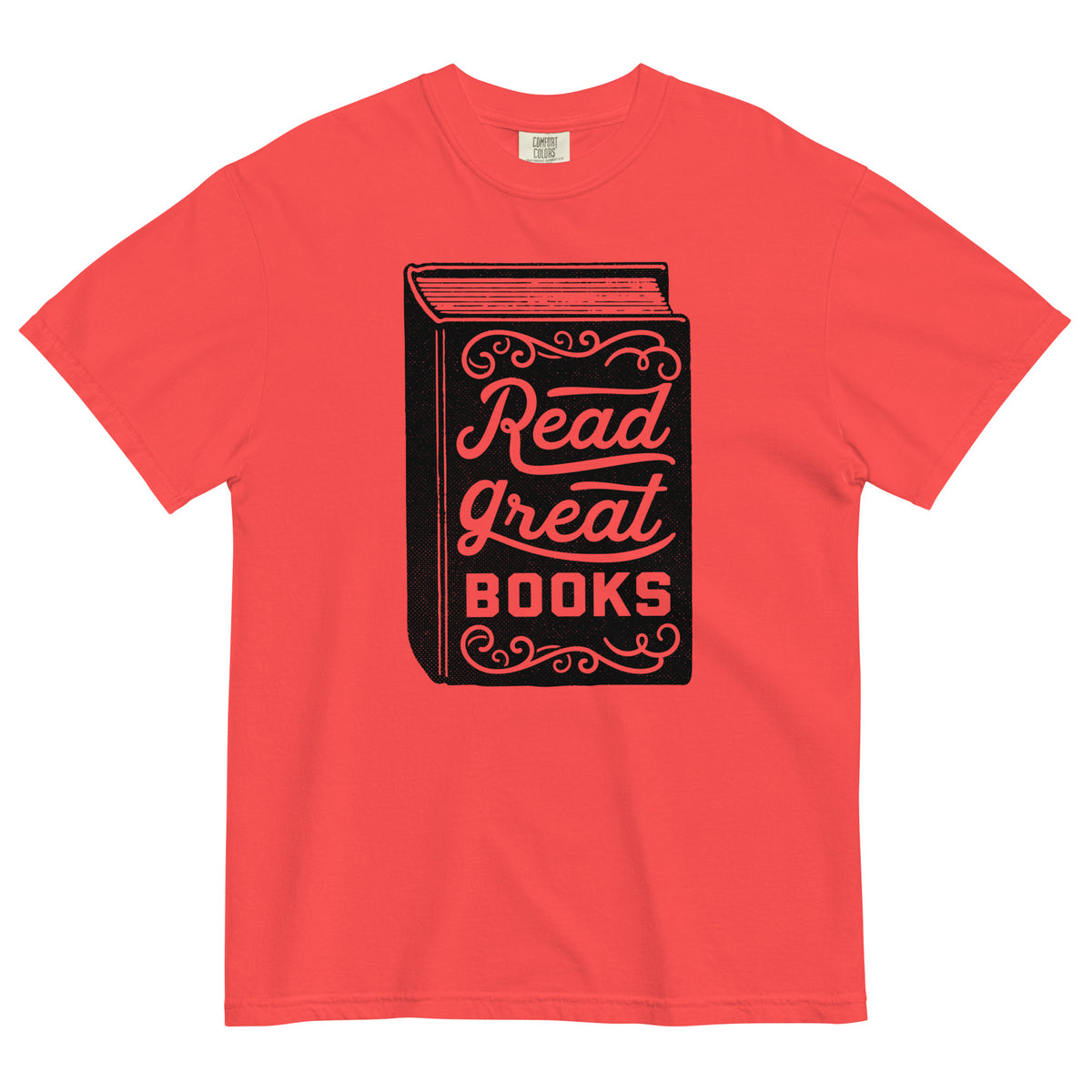 Read Great Books Garment-dyed Heavyweight T-Shirt
