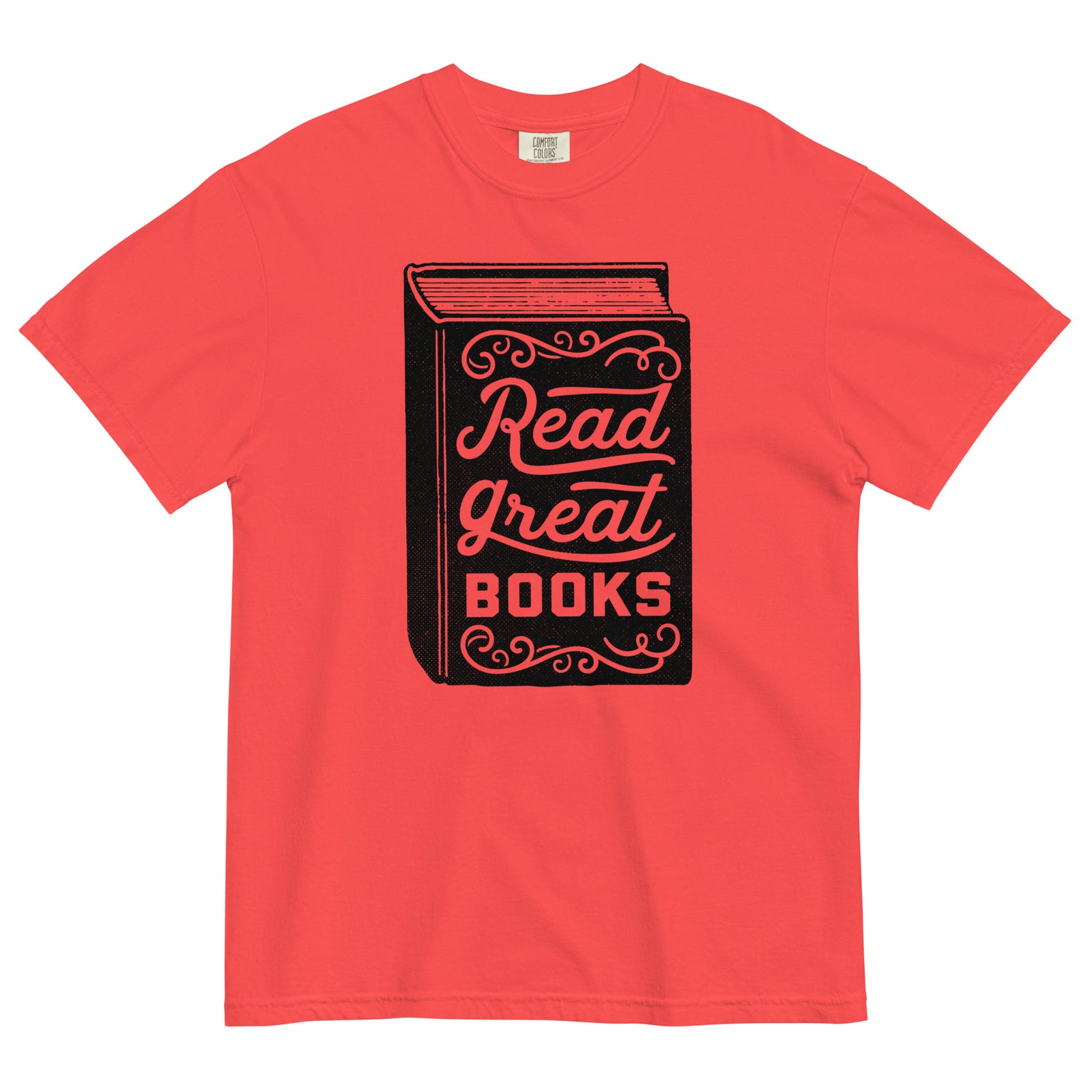 Read Great Books Garment-dyed Heavyweight T-Shirt