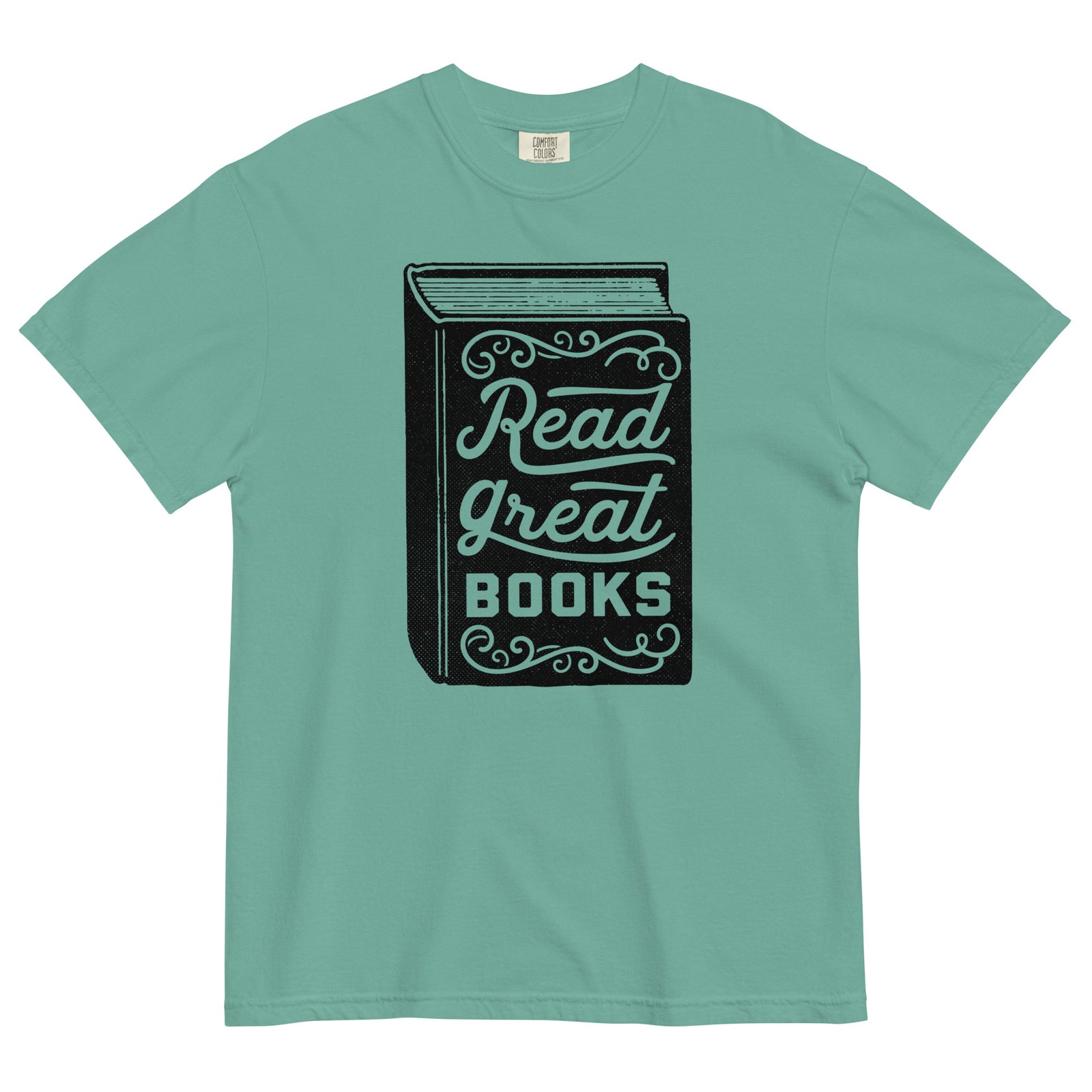 Read Great Books Garment-dyed Heavyweight T-Shirt