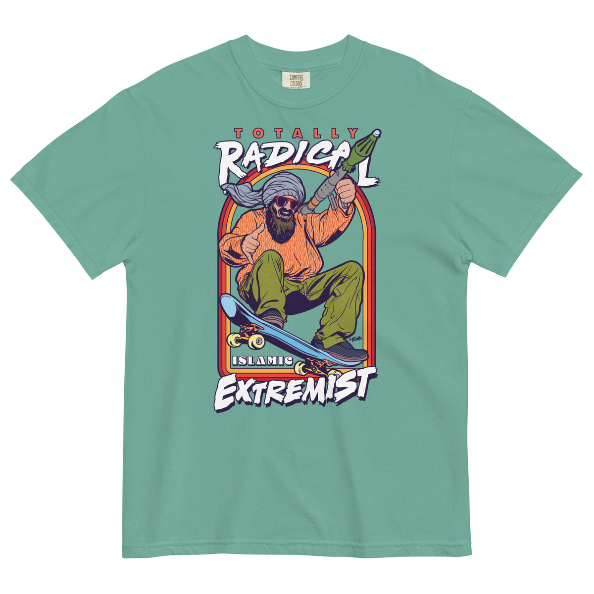Totally Radical Islamic Extremist Heavyweight T-Shirt