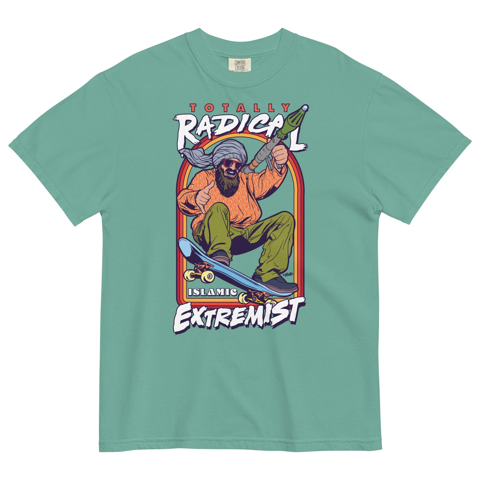 Totally Radical Islamic Extremist Heavyweight T-Shirt