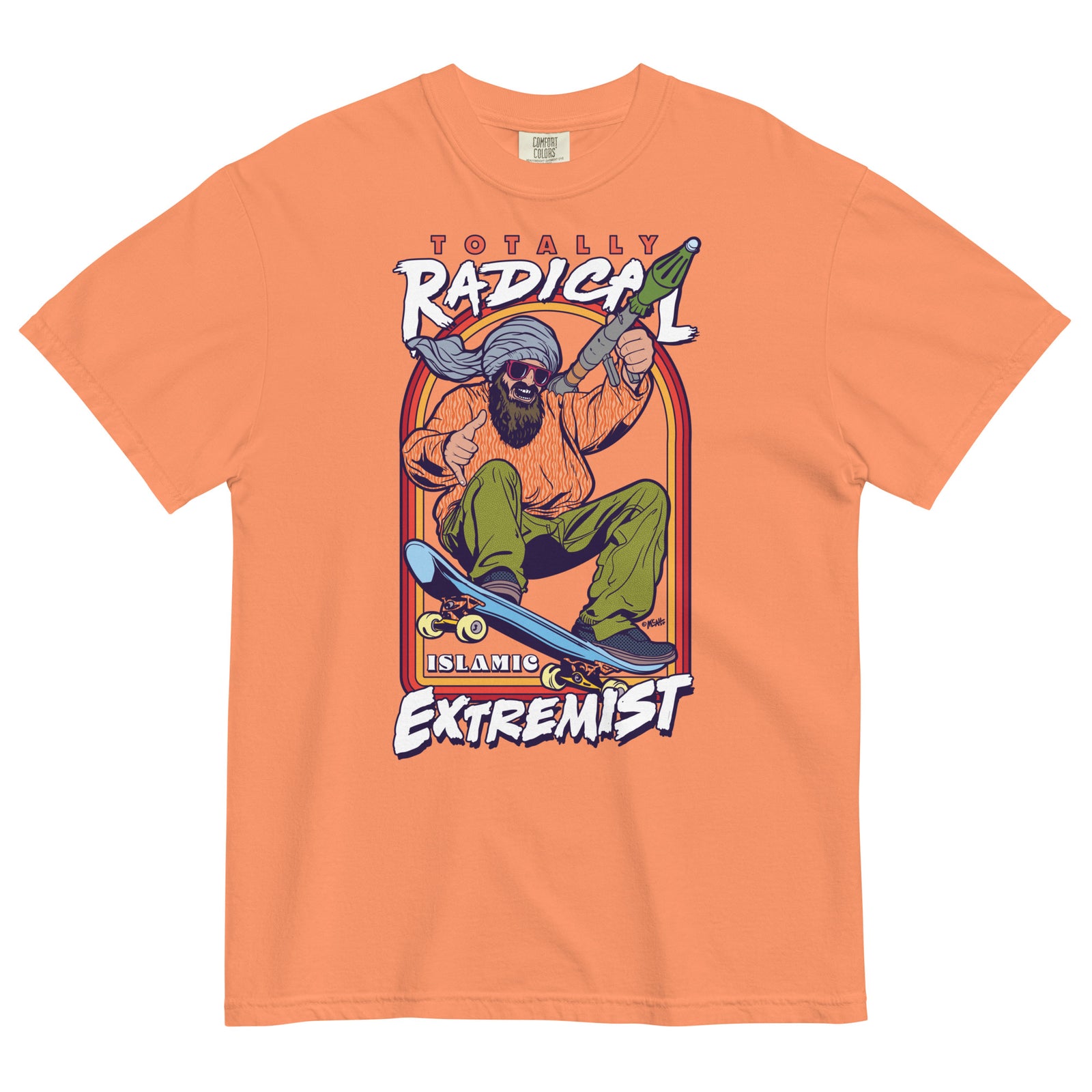 Totally Radical Islamic Extremist Heavyweight T-Shirt