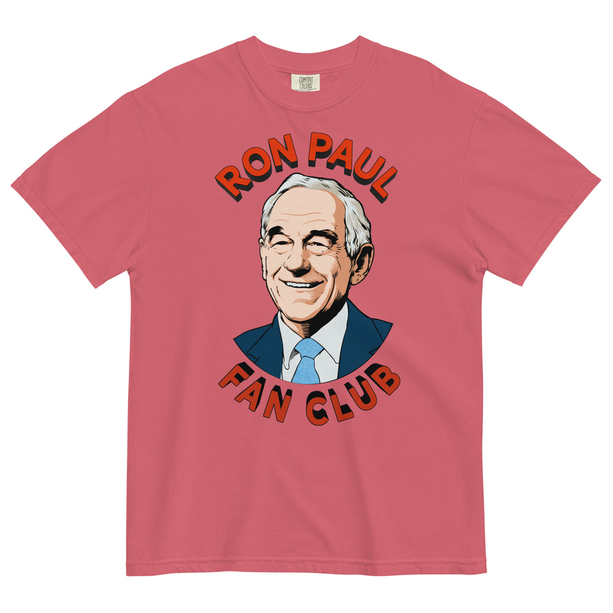 Ron Paul Fan Club Garment-dyed Heavyweight T-Shirt