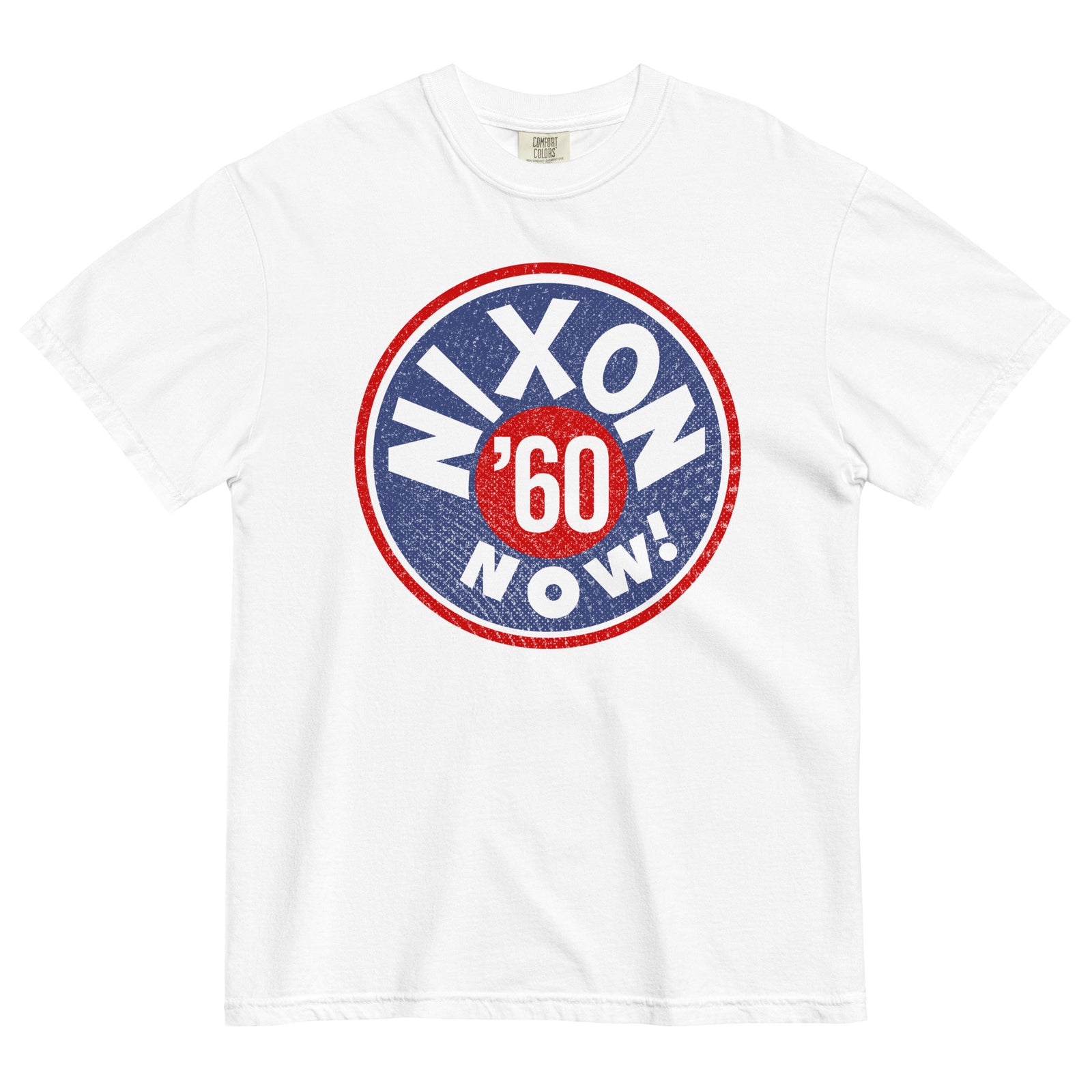 Nixon Now 1960 Retro Campaign Garment-Dyed Heavyweight T-Shirt