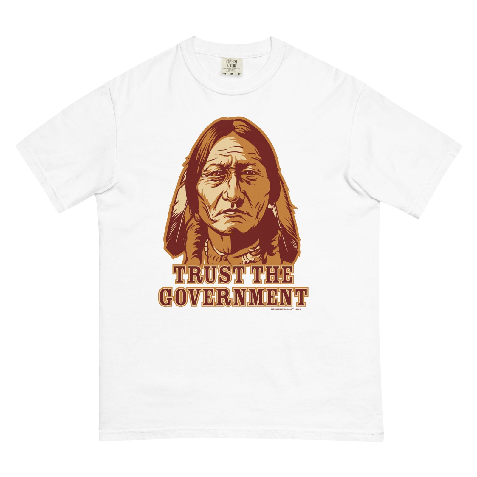 Trust the Government Sitting Bull Garment-Dyed Heavyweight T-shirt