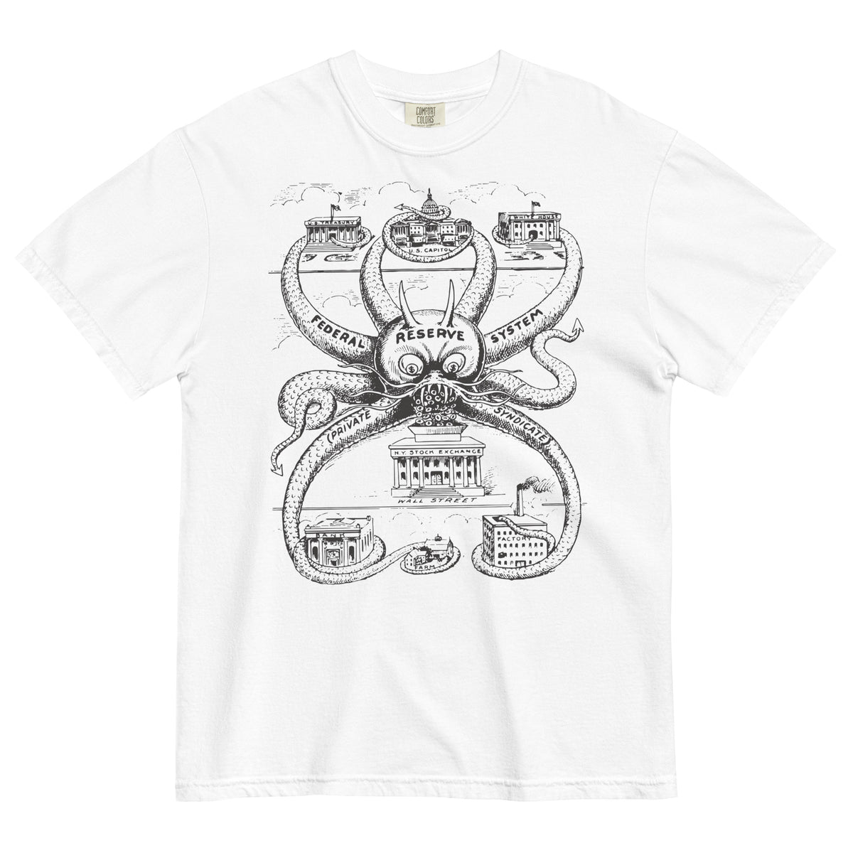 Adult's White T-Shirt – Ministry of Colours