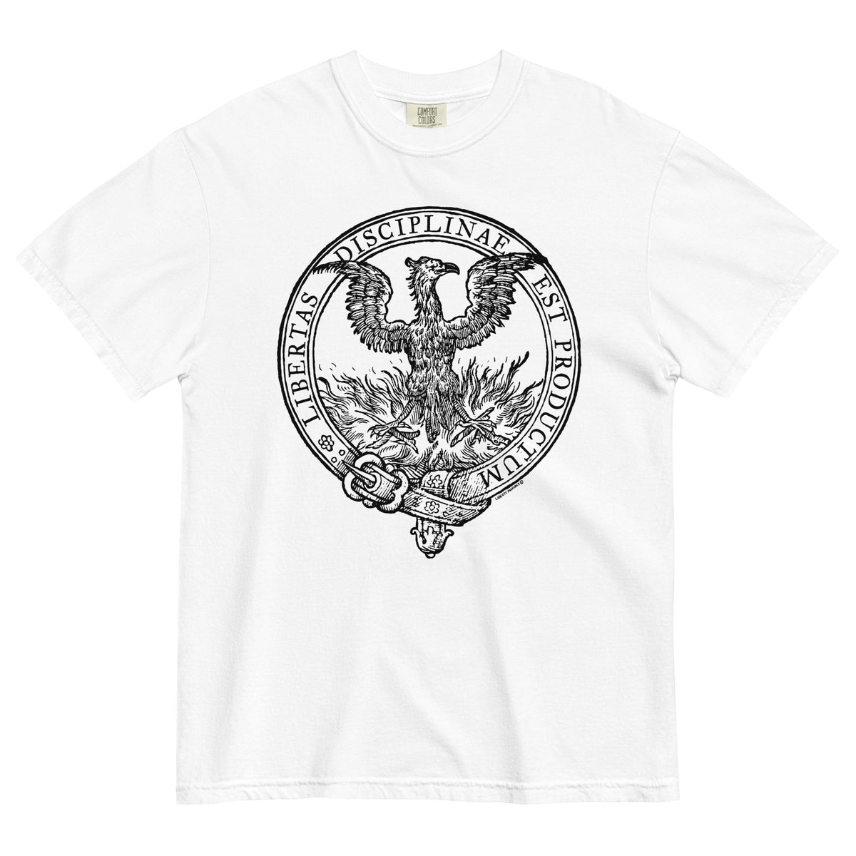 Discipline Bestows Liberty Heavyweight Graphic T-Shirt