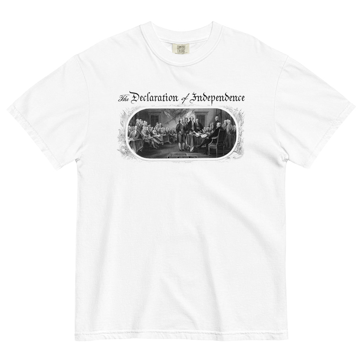 Declaration of Independence Garment-dyed Heavyweight T-Shirt