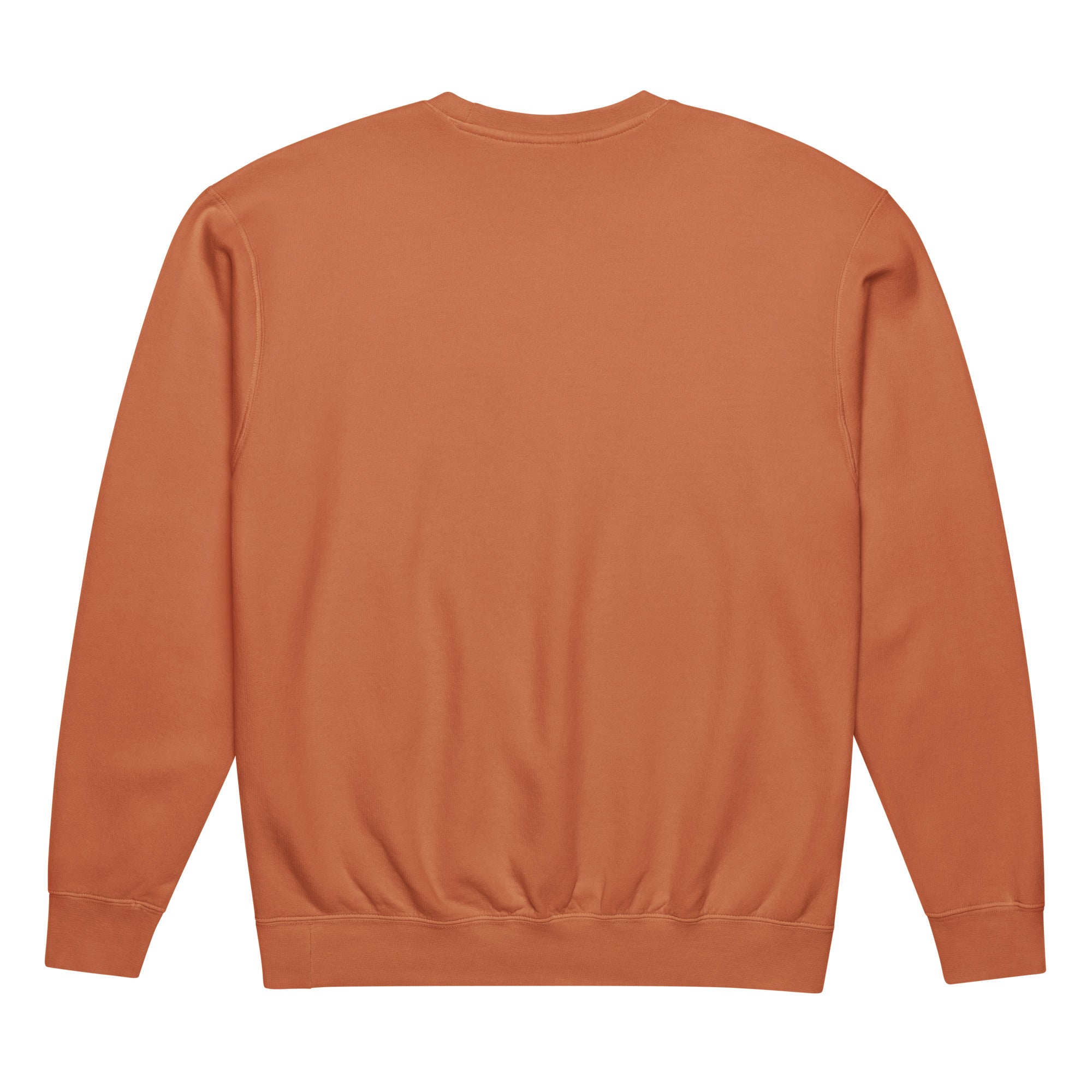 Brown sweatshirt on a white background
