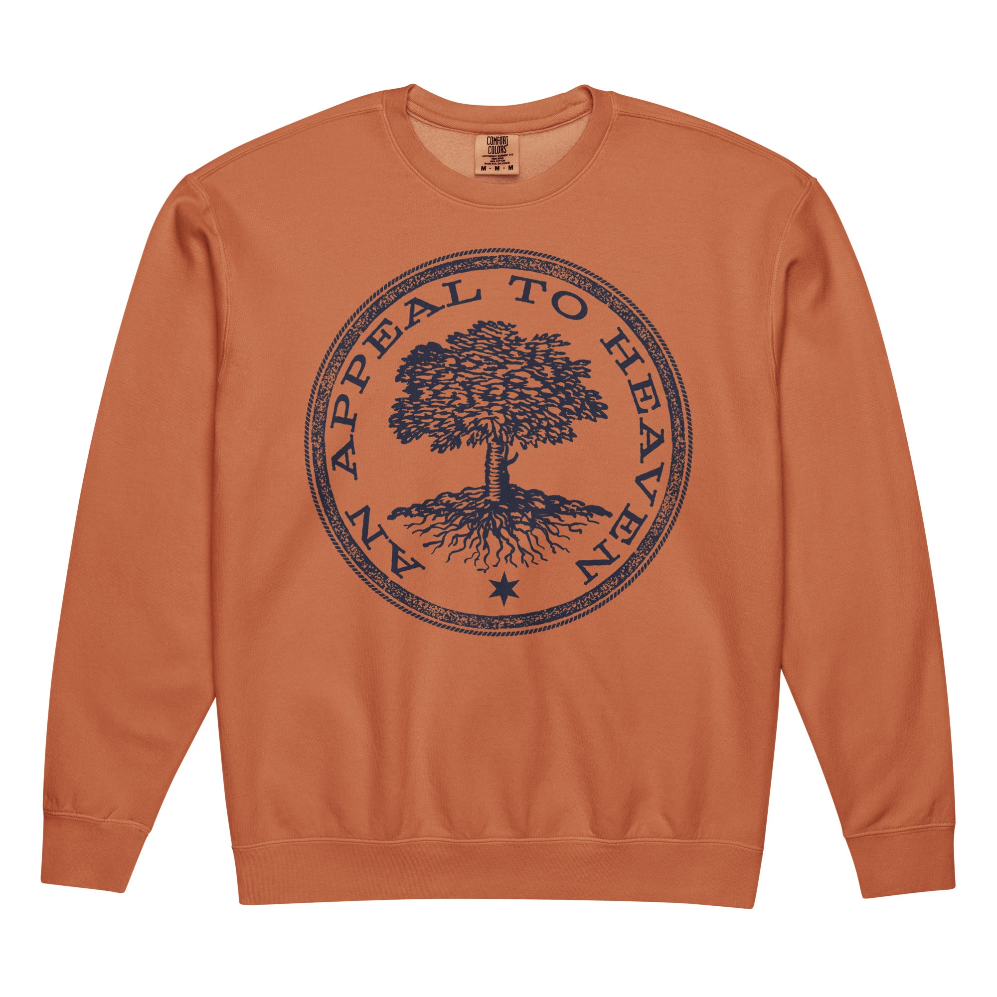 An Appeal to Heaven Unisex Garment-dyed fleece Crewneck Sweatshirt