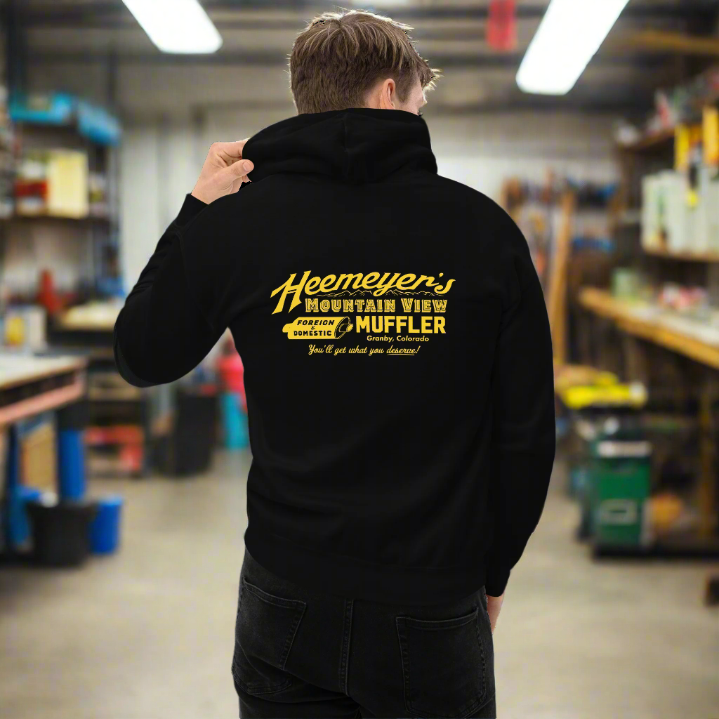 Heemeyer's Mountain View Muffler Shop Hoodie