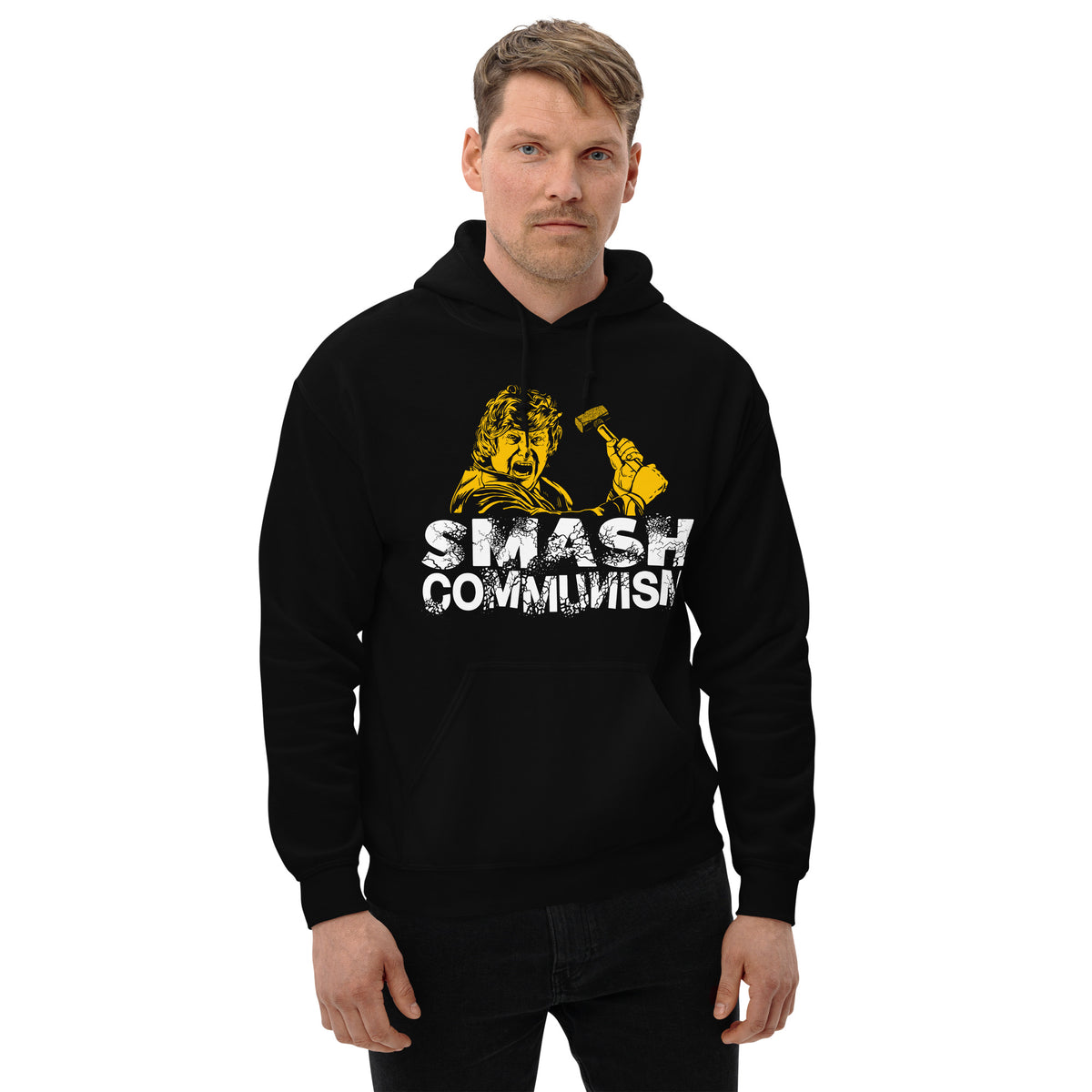 President Javier Milei Smash Communism Hoodie