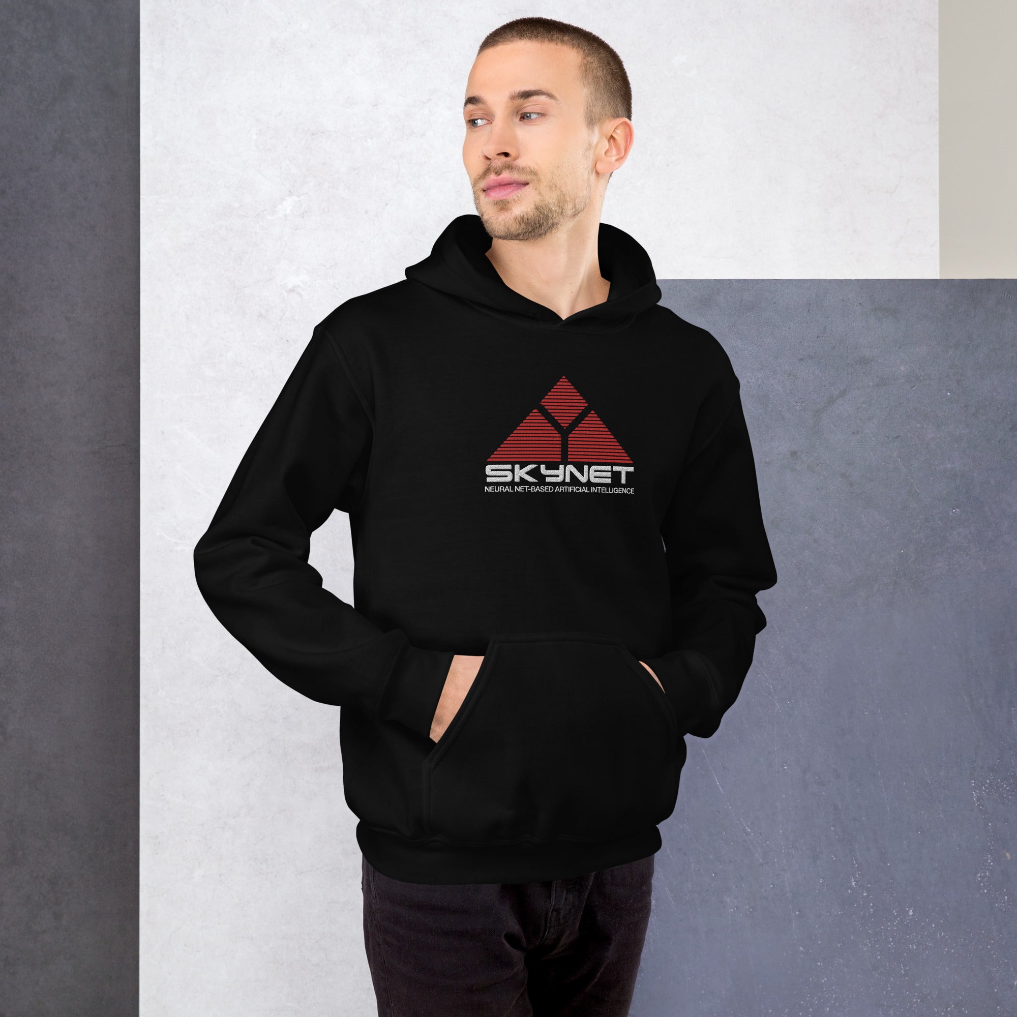 SYNET Cyberdyne Embroidered Hoodie